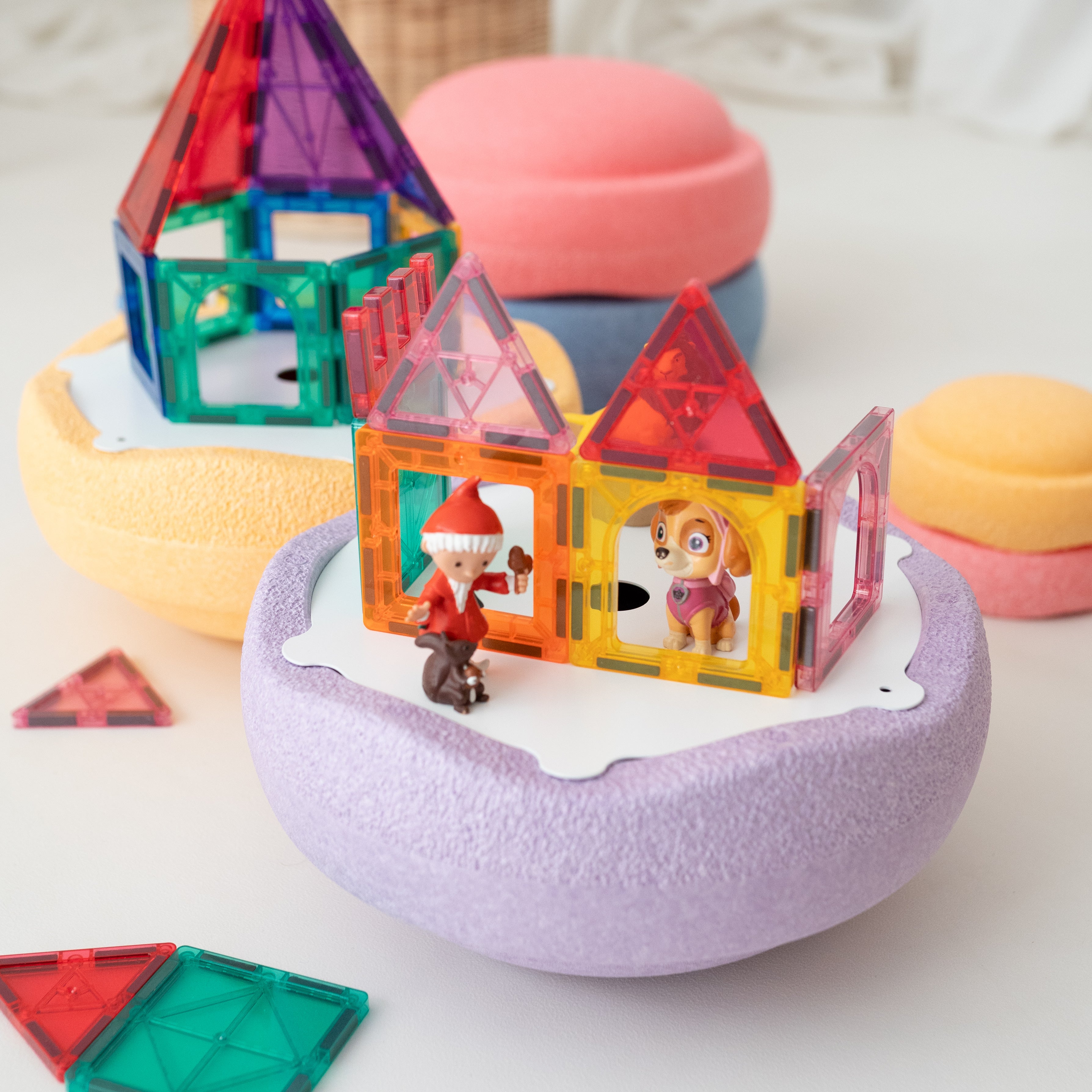 STAPELWELT magnetische Metall-Abenteuerplatte