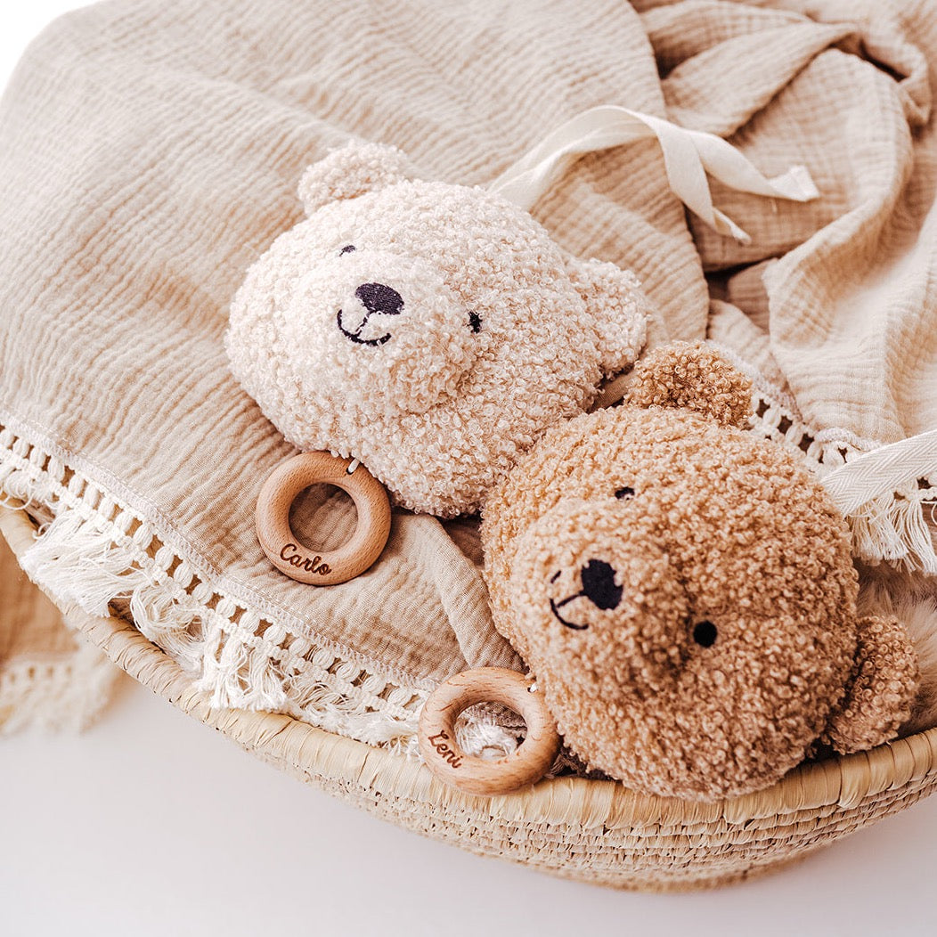 Spieluhr für Babys personalisiert - Teddybär Plüsch
