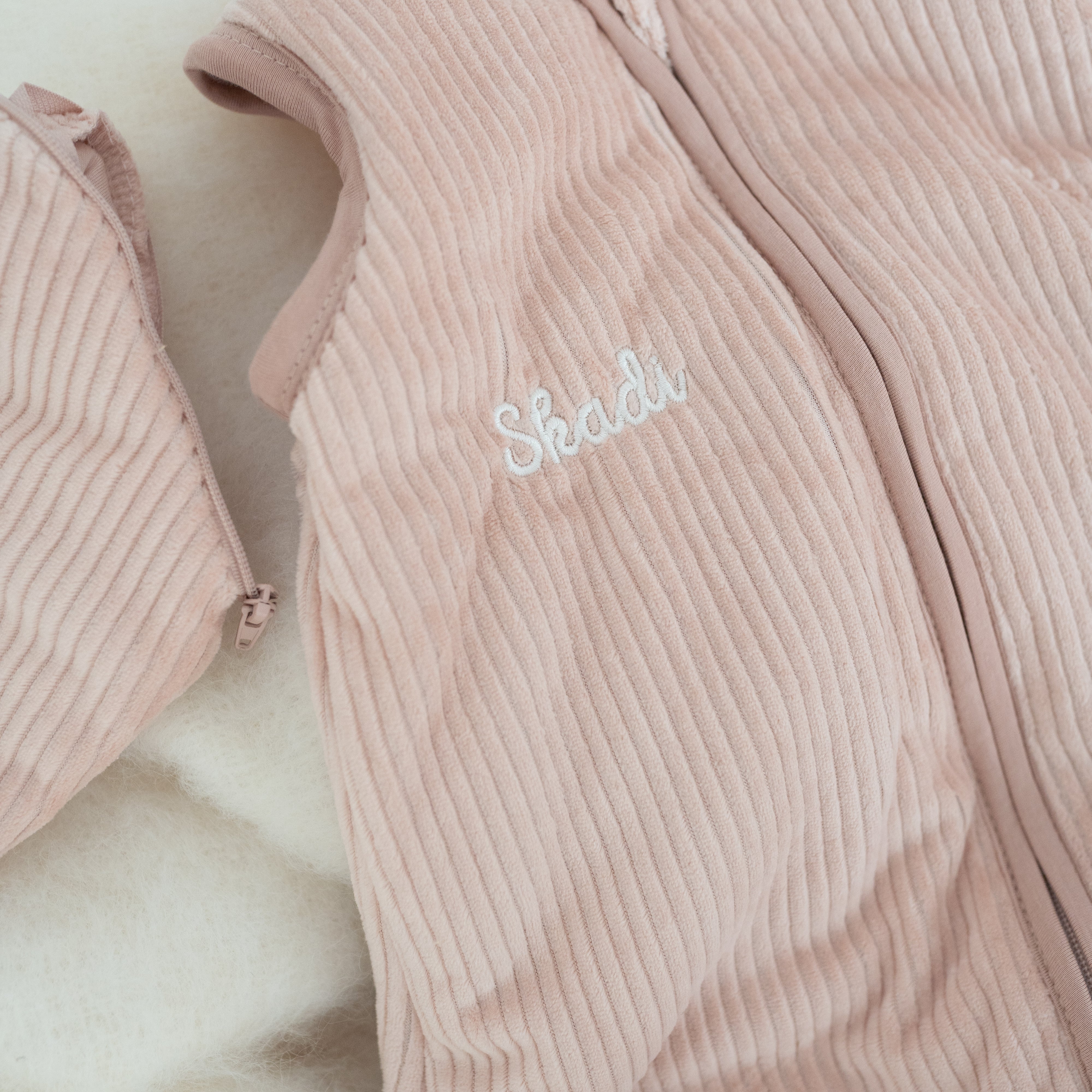 JOLLEIN Schlafsack personalisiert - Uni Cord