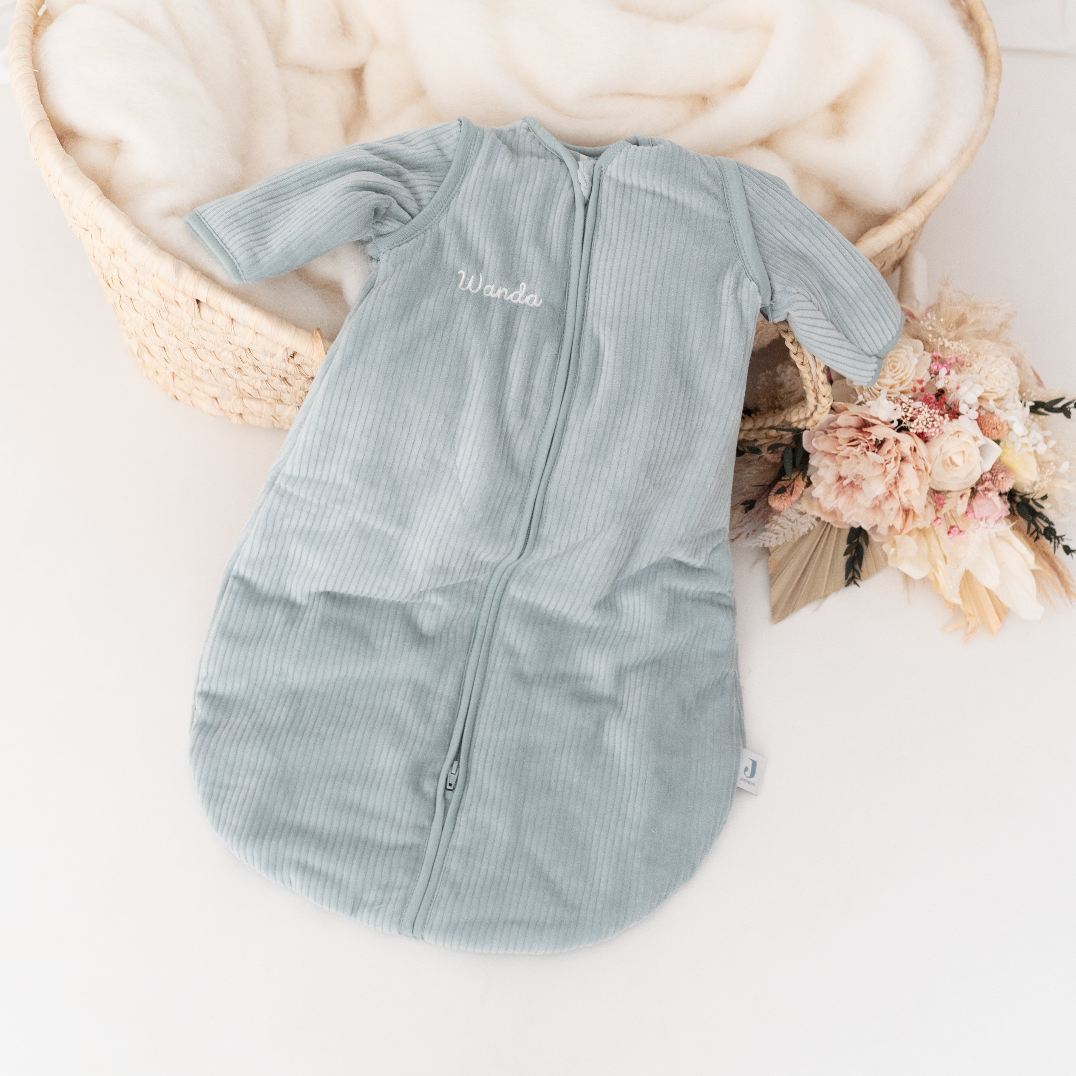 JOLLEIN Schlafsack personalisiert - Uni Cord