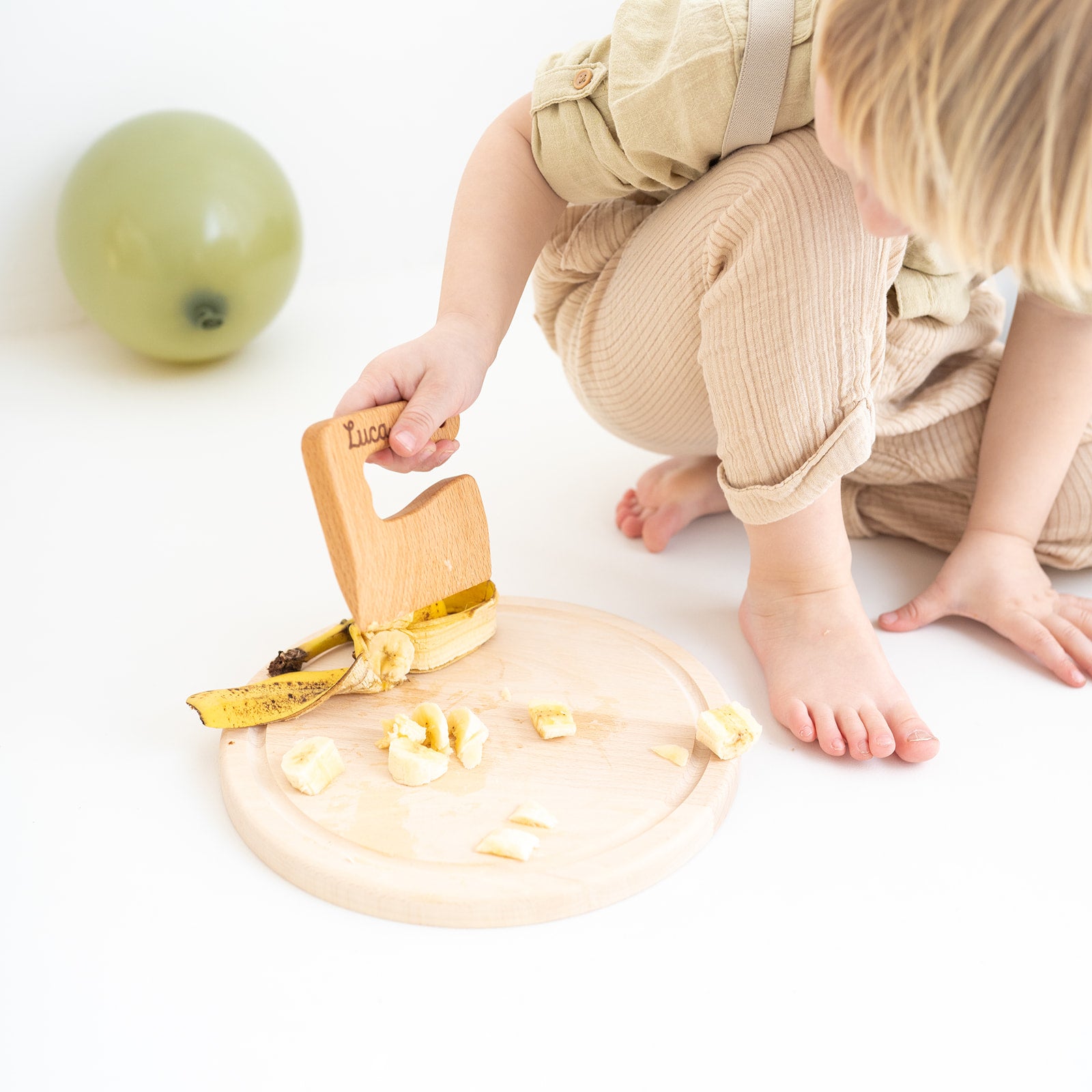 Montessori sicheres Kindermesser personalisiert