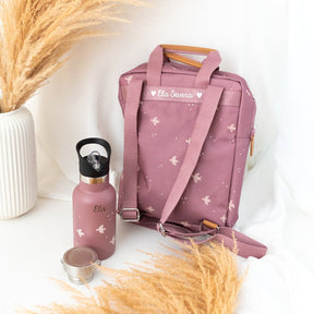 Kindergartenrucksack und Trinkflasche personalisiert - Marke Vresk