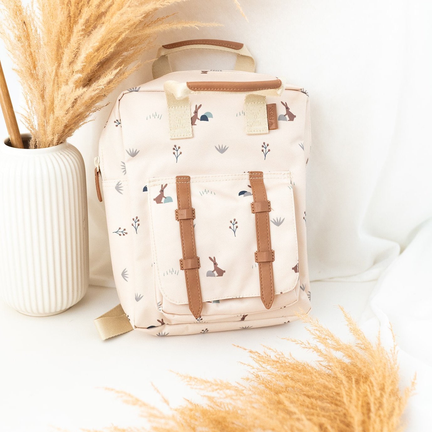 Kindergartenrucksack und Trinkflasche personalisiert - Marke Vresk