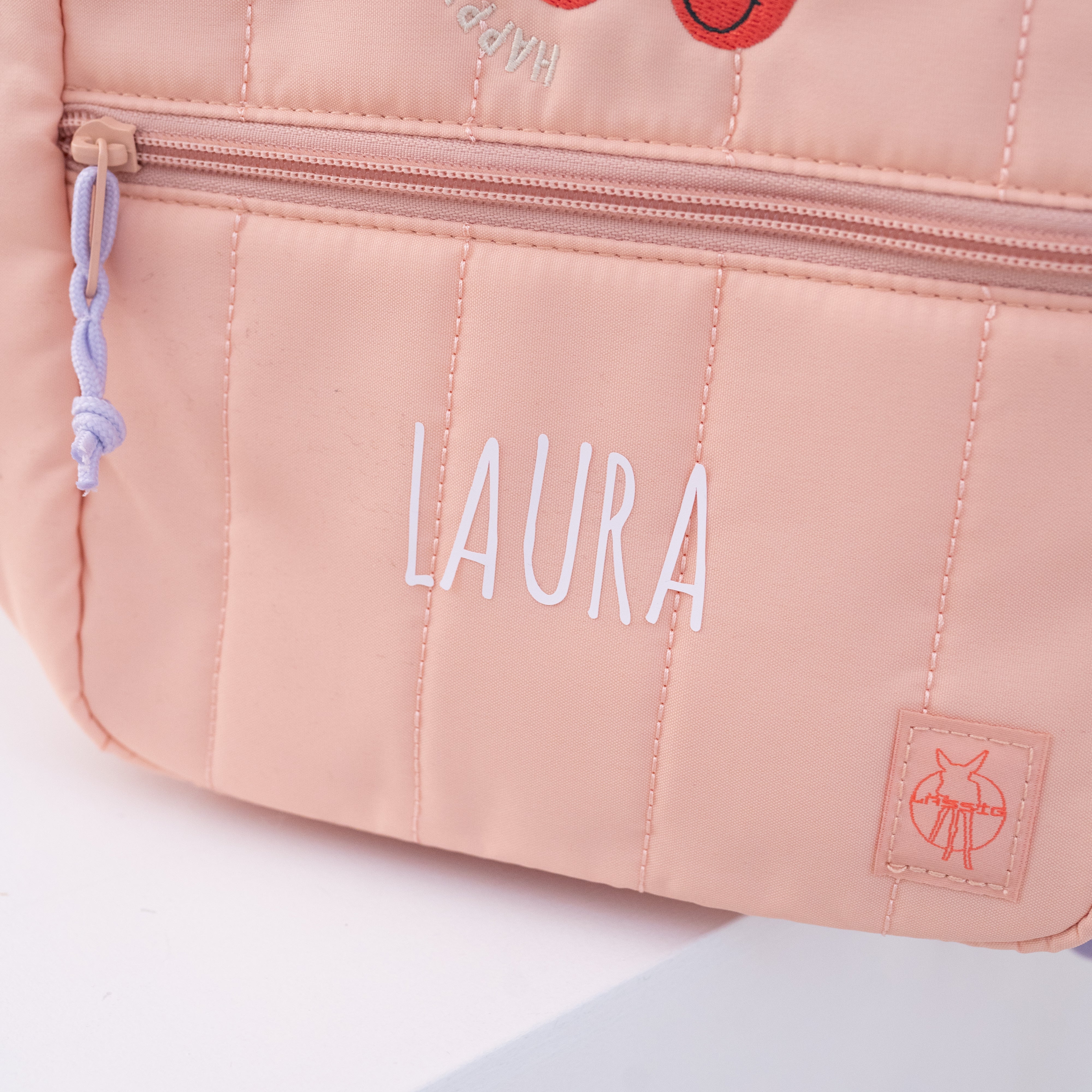 TRYCO Baumwoll Lätzchen Tiere personalisiert - Koala, Schwan, Leopard, Drache