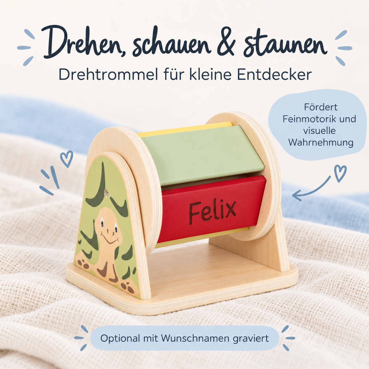 SMALL FOOT Baby-Box - 7 - 9 Monate „Probieren & Verstehen“