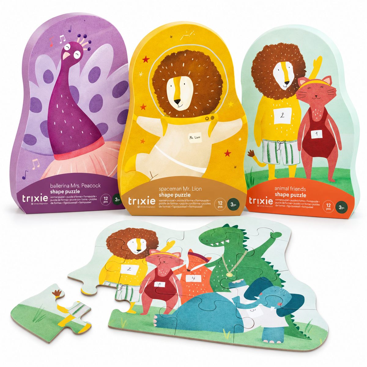 TRIXIE Formpuzzle - 12 Teile