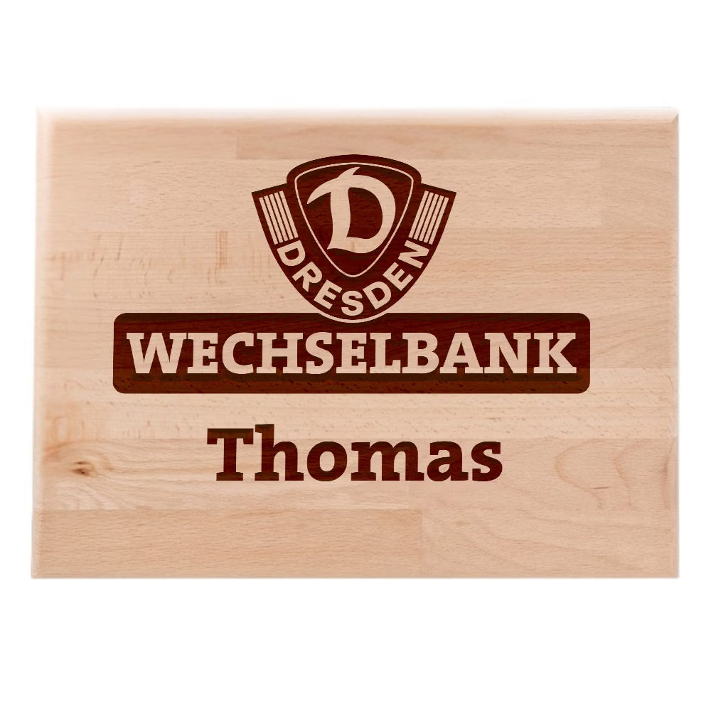 DYNAMO Bierkastensitz Wechselbank personalisiert