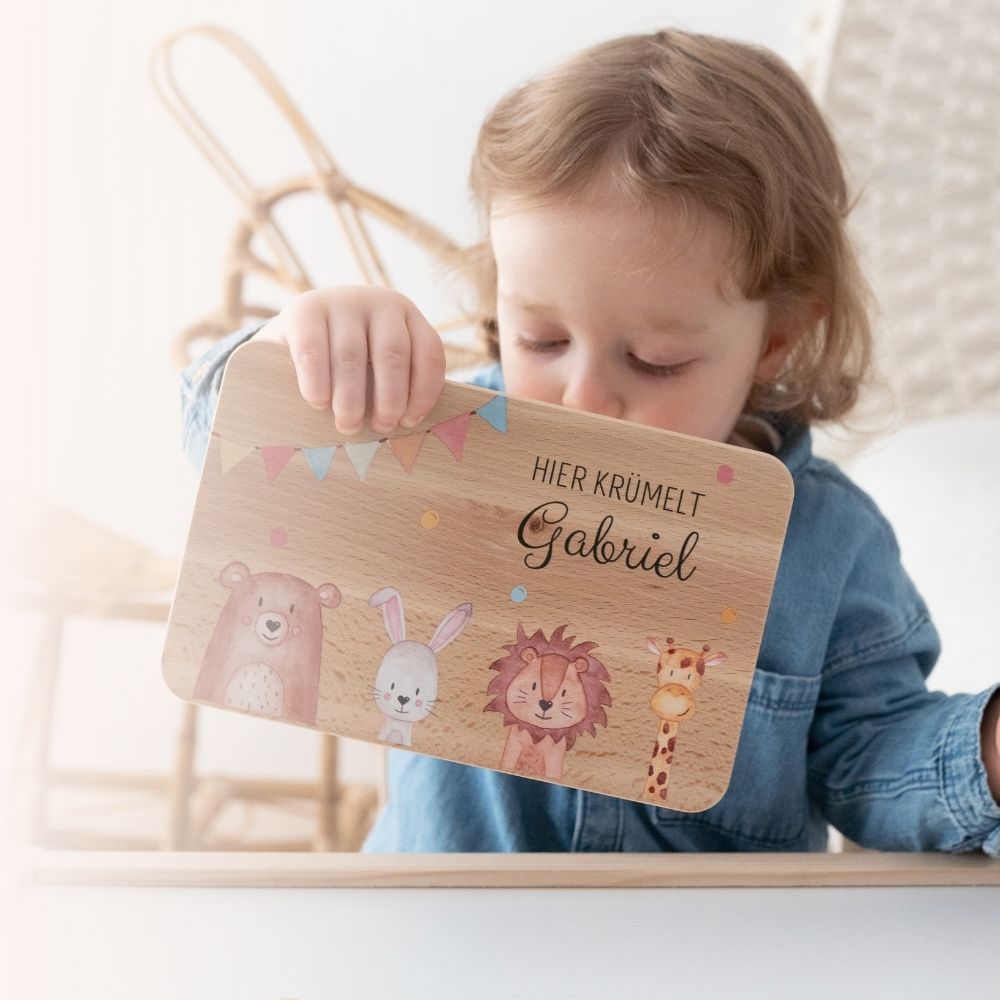 Frühstücksbrettchen personalisiert
