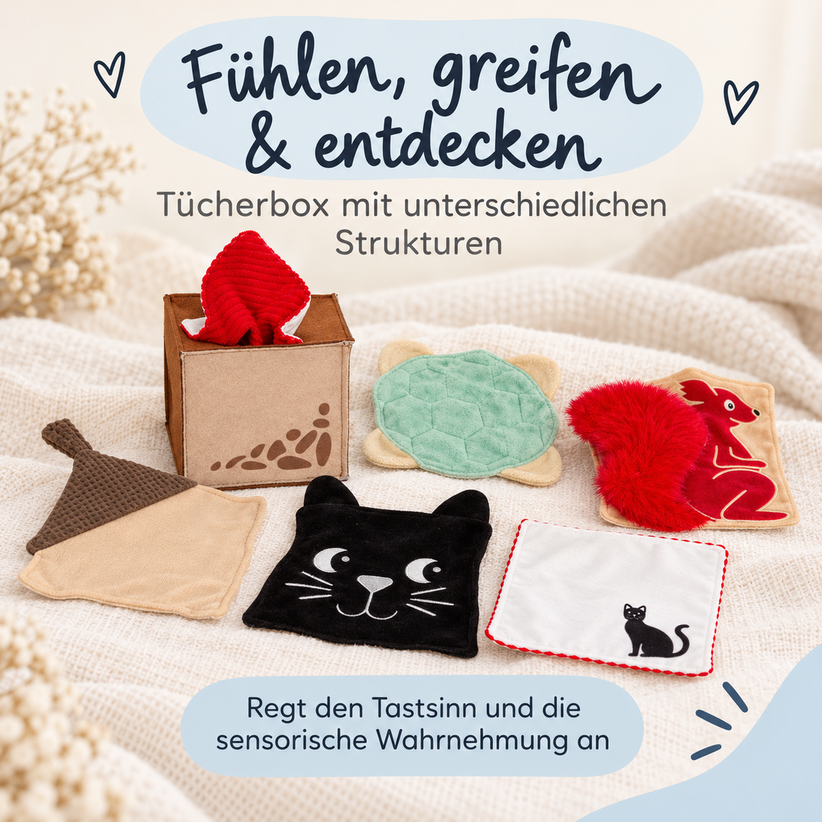 SMALL FOOT Baby-Box - 7 - 9 Monate „Probieren & Verstehen“