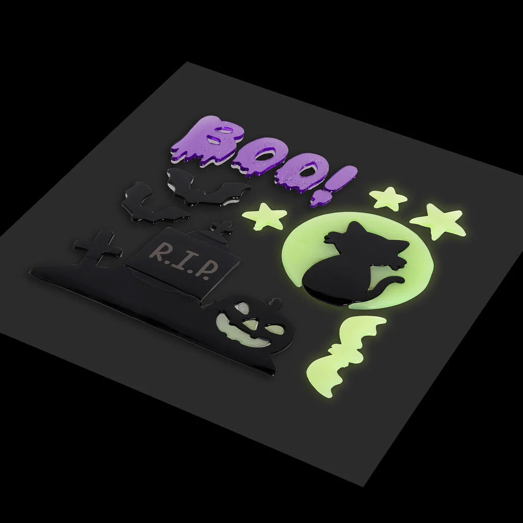 LEGAMI Set mit Gel-Fensteraufklebern - Windo-Glow Katze