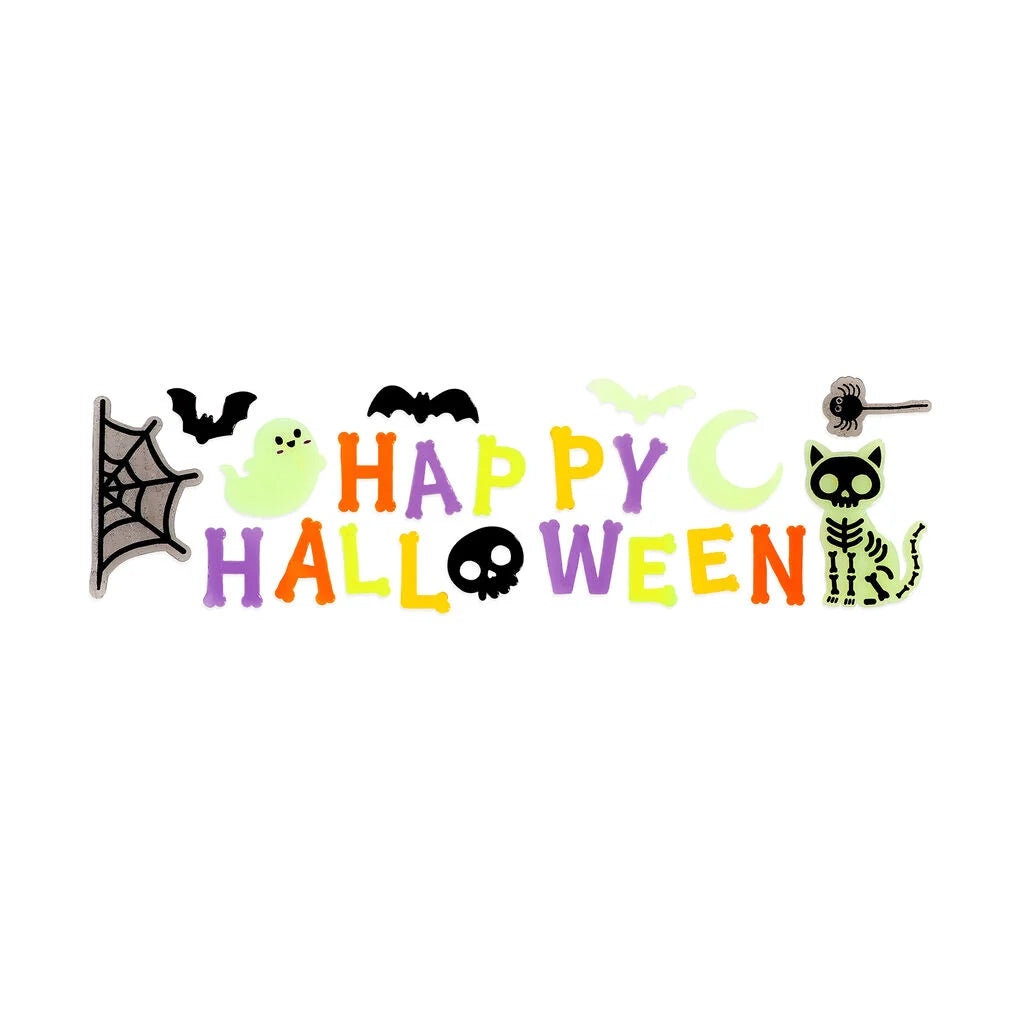 LEGAMI Set mit Gel-Fensteraufklebern - Happy Halloween