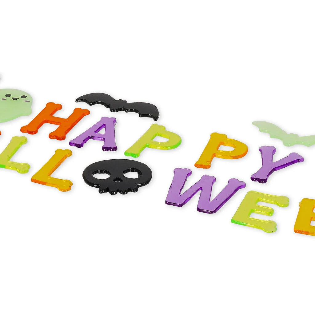 LEGAMI Set mit Gel-Fensteraufklebern - Happy Halloween