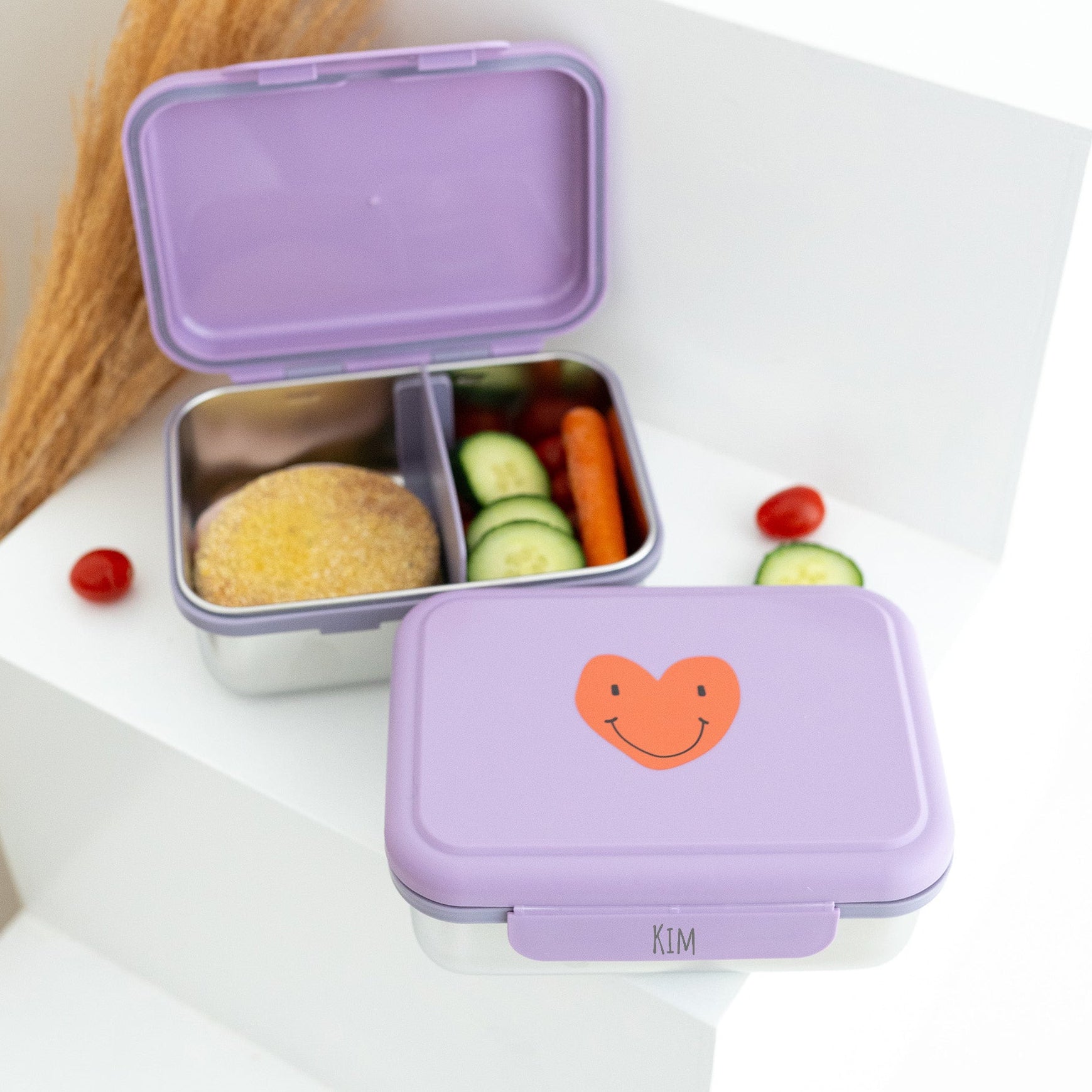 LÄSSIG Edelstahl Brotdose "Little Gang"