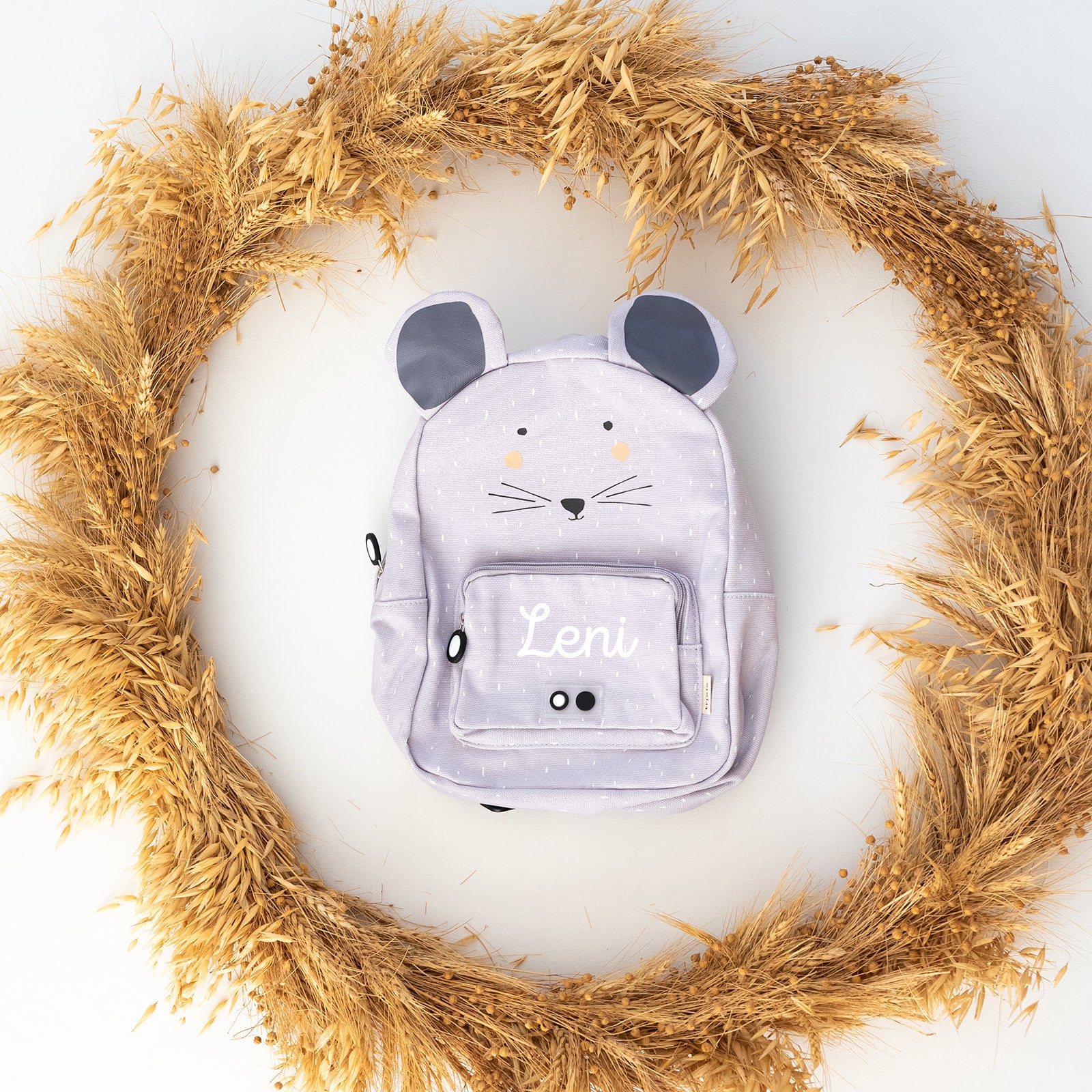 Kindergartenrucksack personalisiert - Tiere Trixie