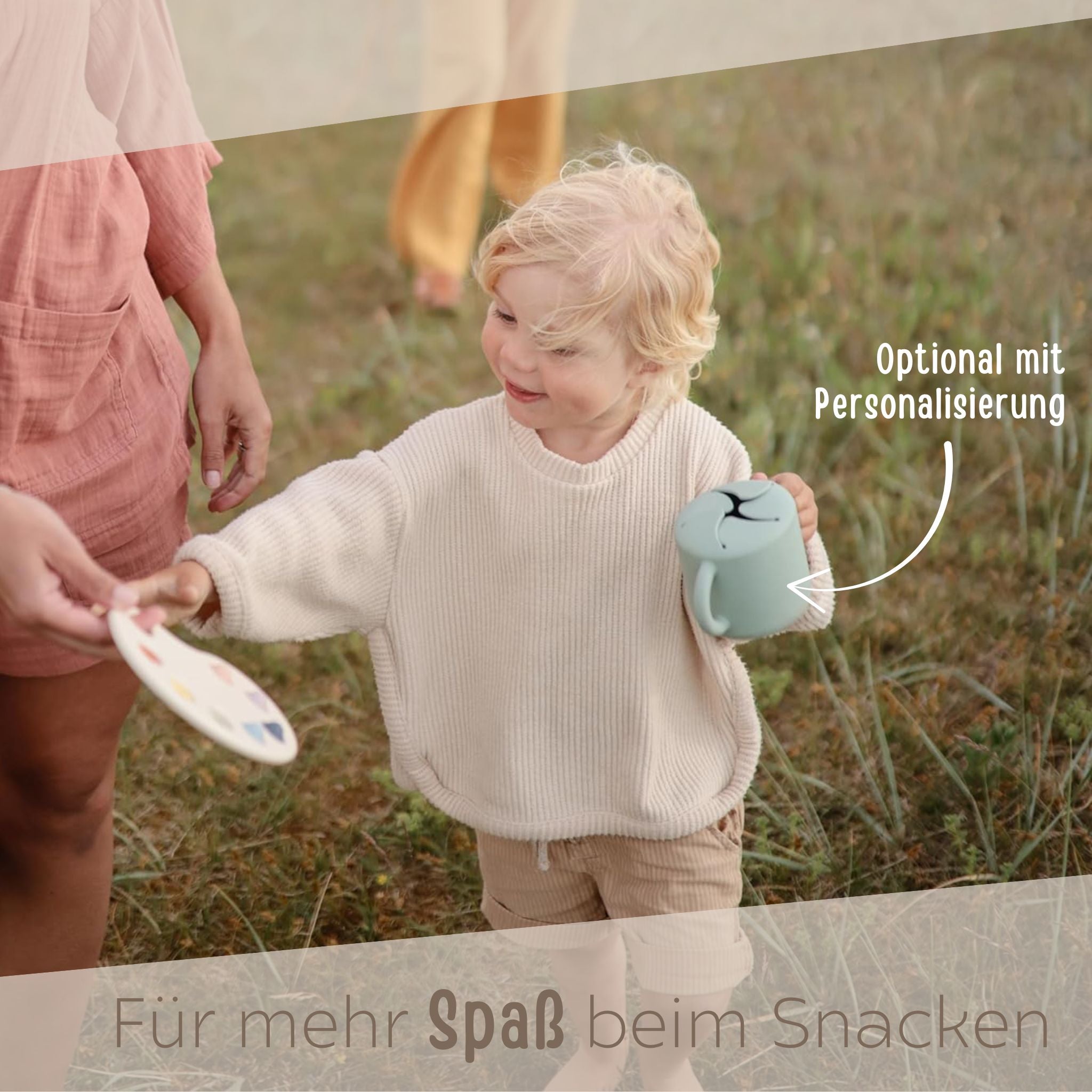 MUSHIE Snackbecher Silikon Uni