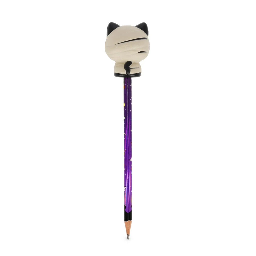 LEGAMI Halloween-Anti-Stress-Bleistift Mummy Cat „Nine Lives Later“ - Squeezies