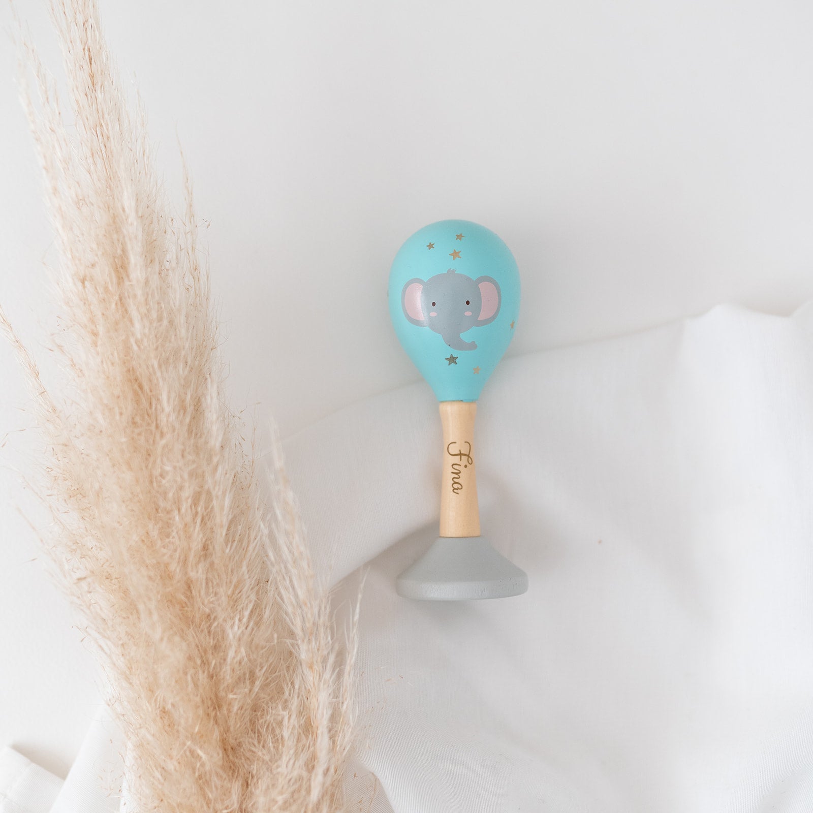 Musik Rassel personalisiert - Elefant oder Bär - Marke Smallfoot