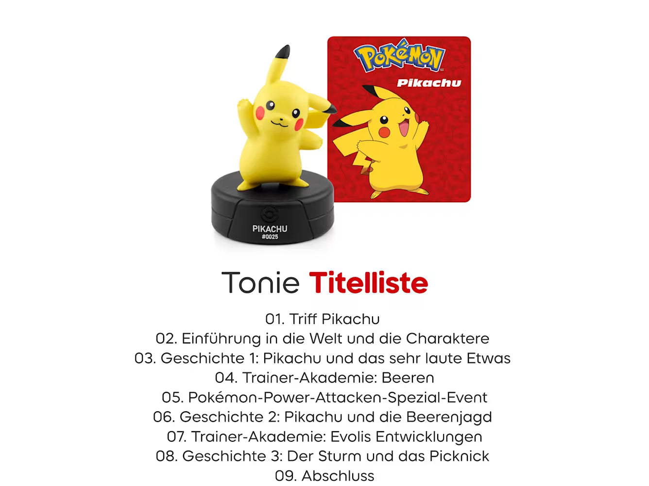 TONIES® - Toniebox 2 Starter Set Pokémon Pikachu