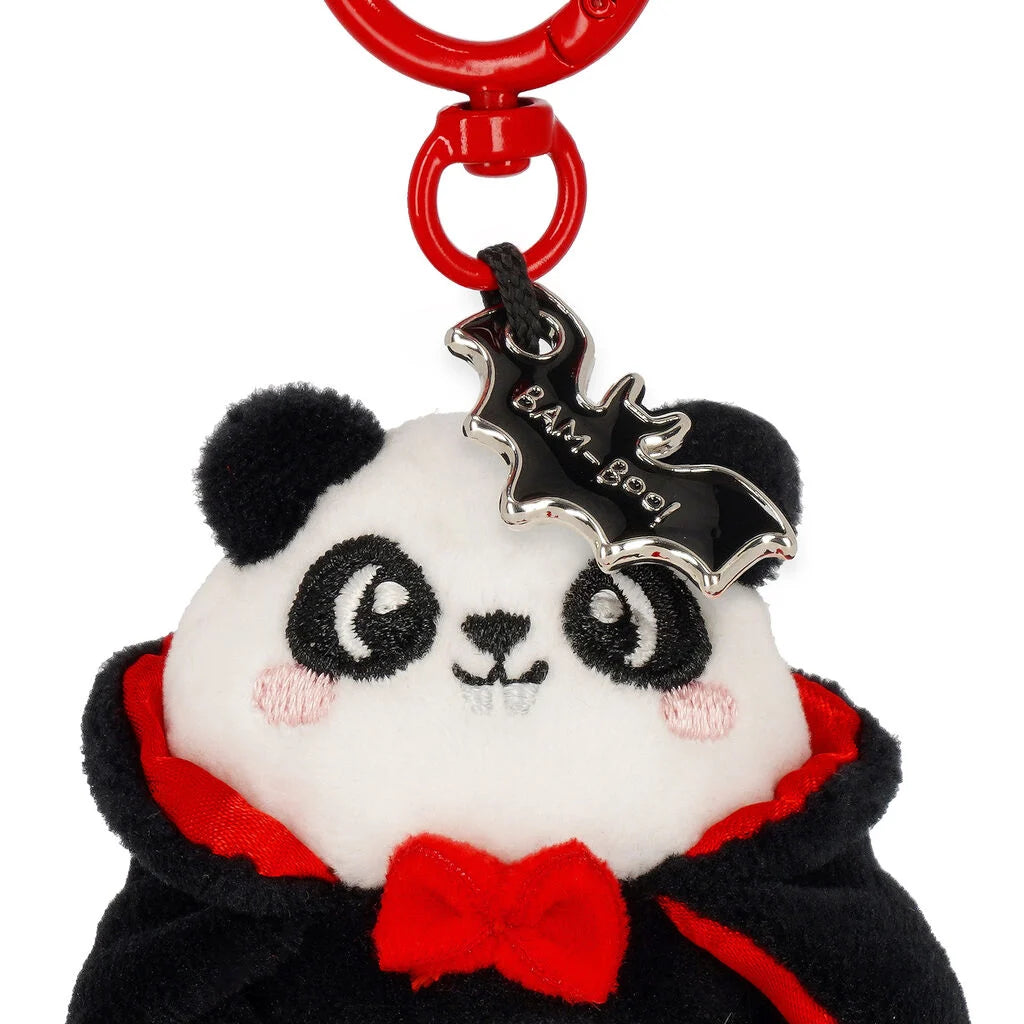 LEGAMI Panda-Plüsch-Schlüsselanhänger "Bam-Boo!" Halloween - Tiny Super Soft!