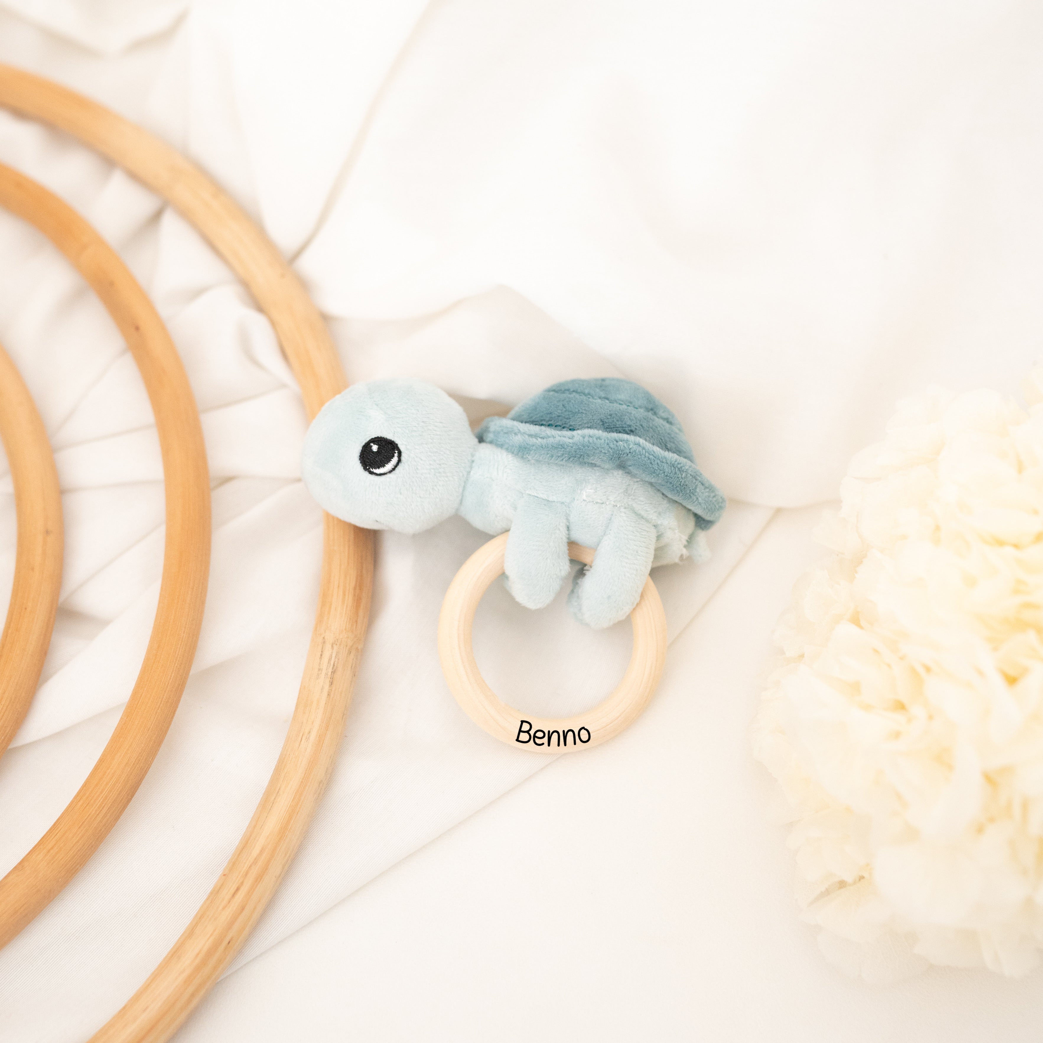 Babyrassel personalisiert - Tierfreunde