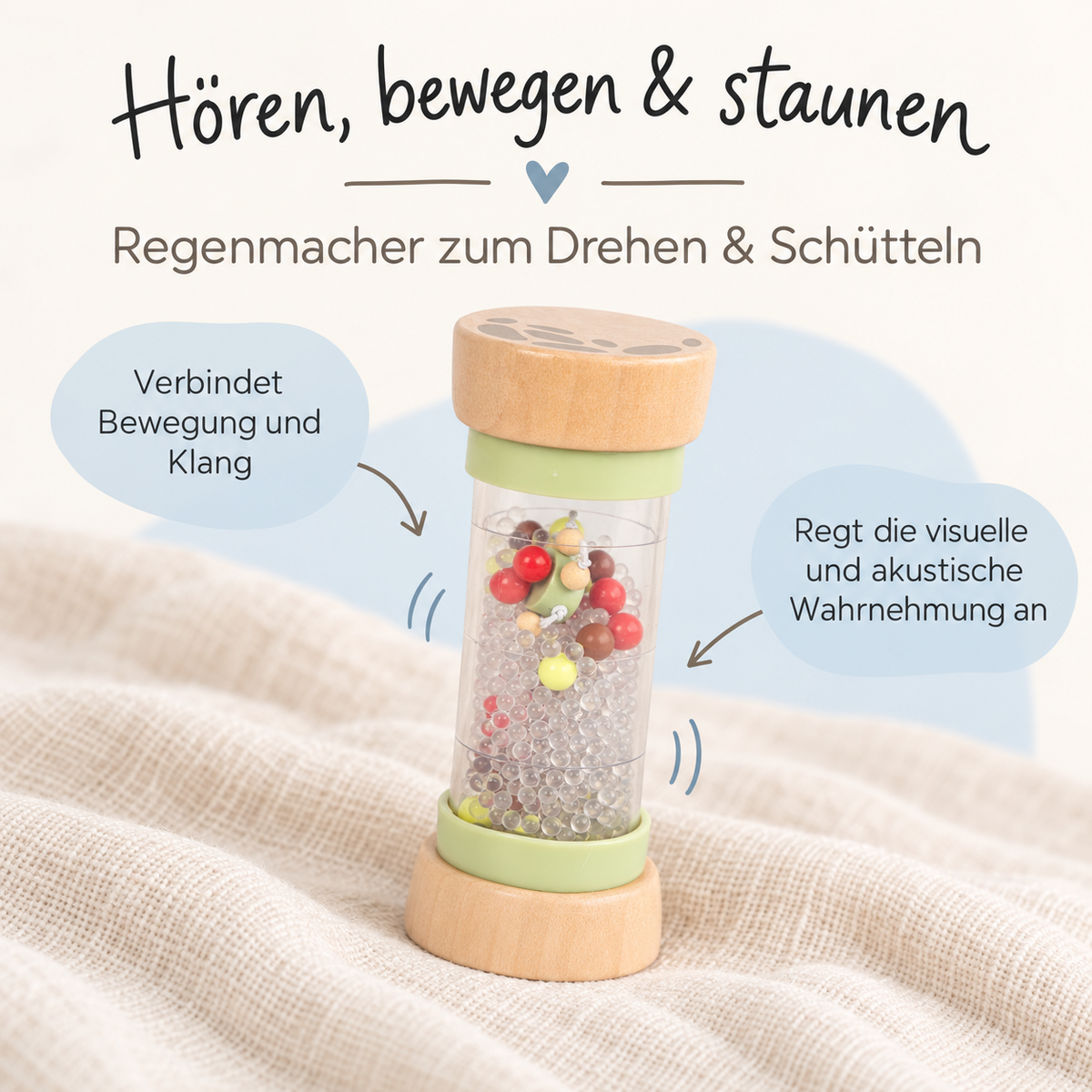 SMALL FOOT Baby-Box - 7 - 9 Monate „Probieren & Verstehen“