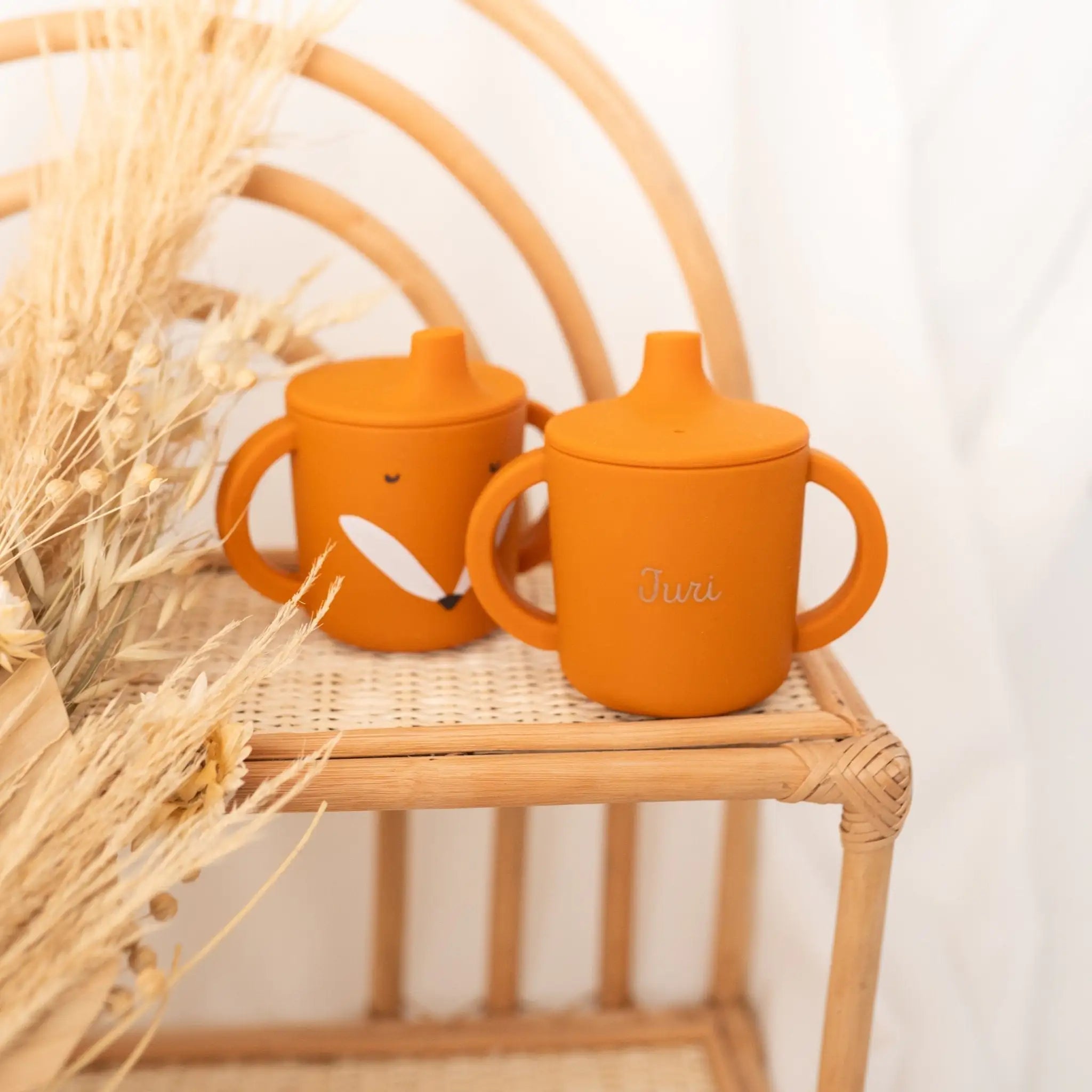 Trinklernbecher Silikon personalisiert - Tiere Trixie Becher -  wunderwunsch