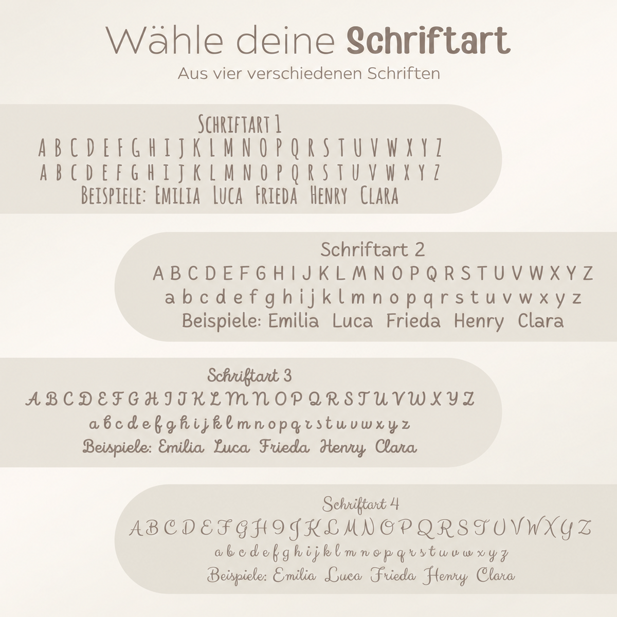 Beißring aus Holz & Silikon personalisiert - Tier