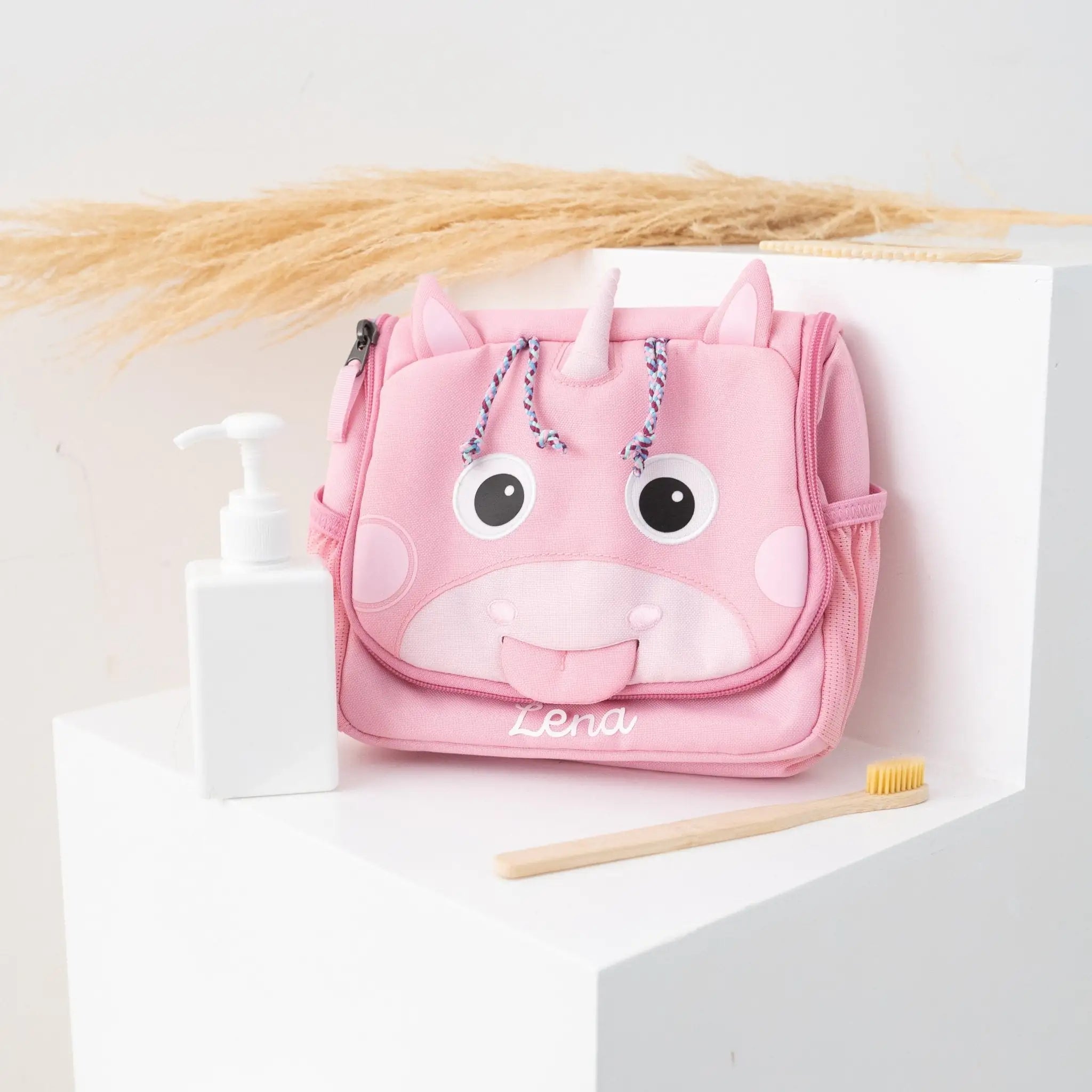AFFENZAHN Kulturtasche personalisiert - wunderwunsch