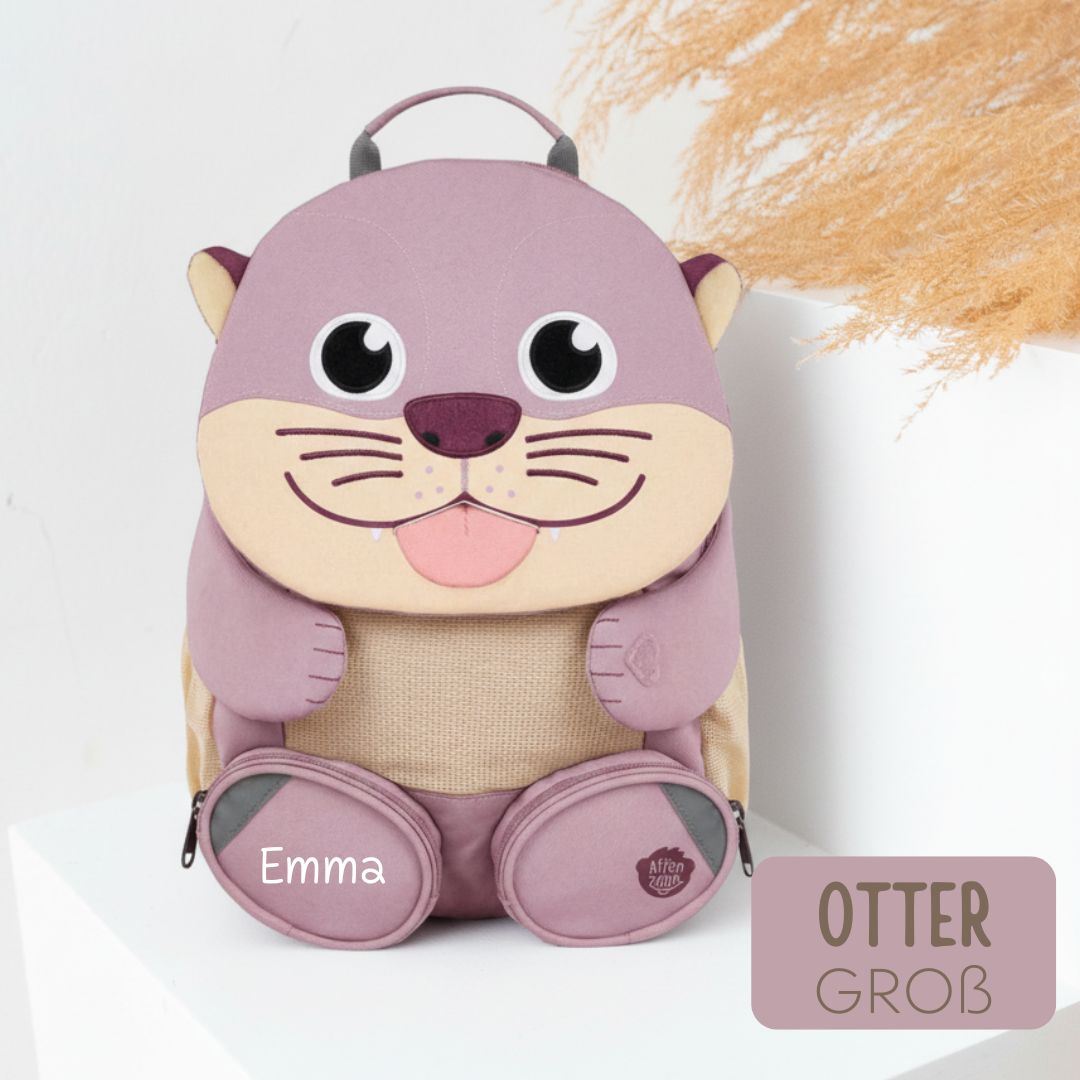 AFFENZAHN Rucksack personalisiert - wunderwunsch