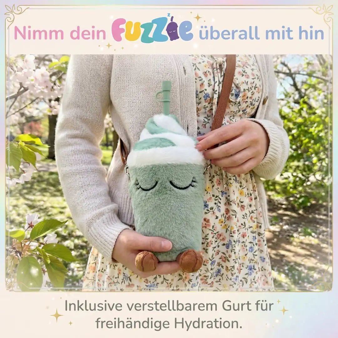 ASOBU Tumbler mit Plüsch personalisierbar - wunderwunsch