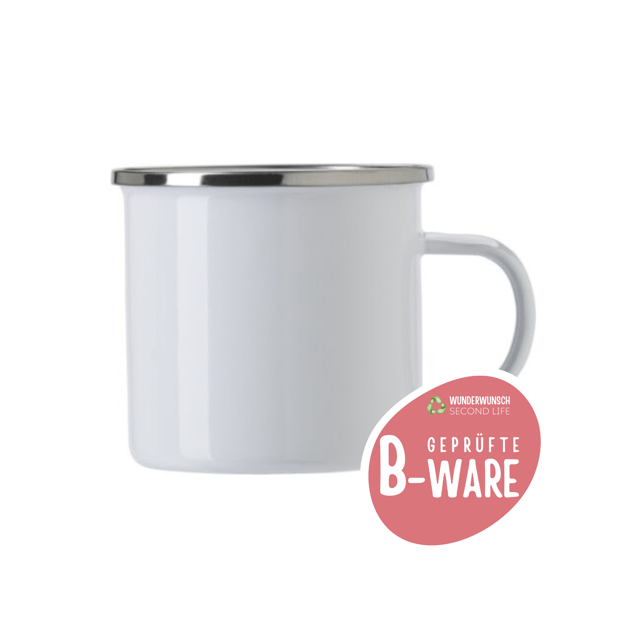 B - WARE Emaille Kindertasse - wunderwunsch