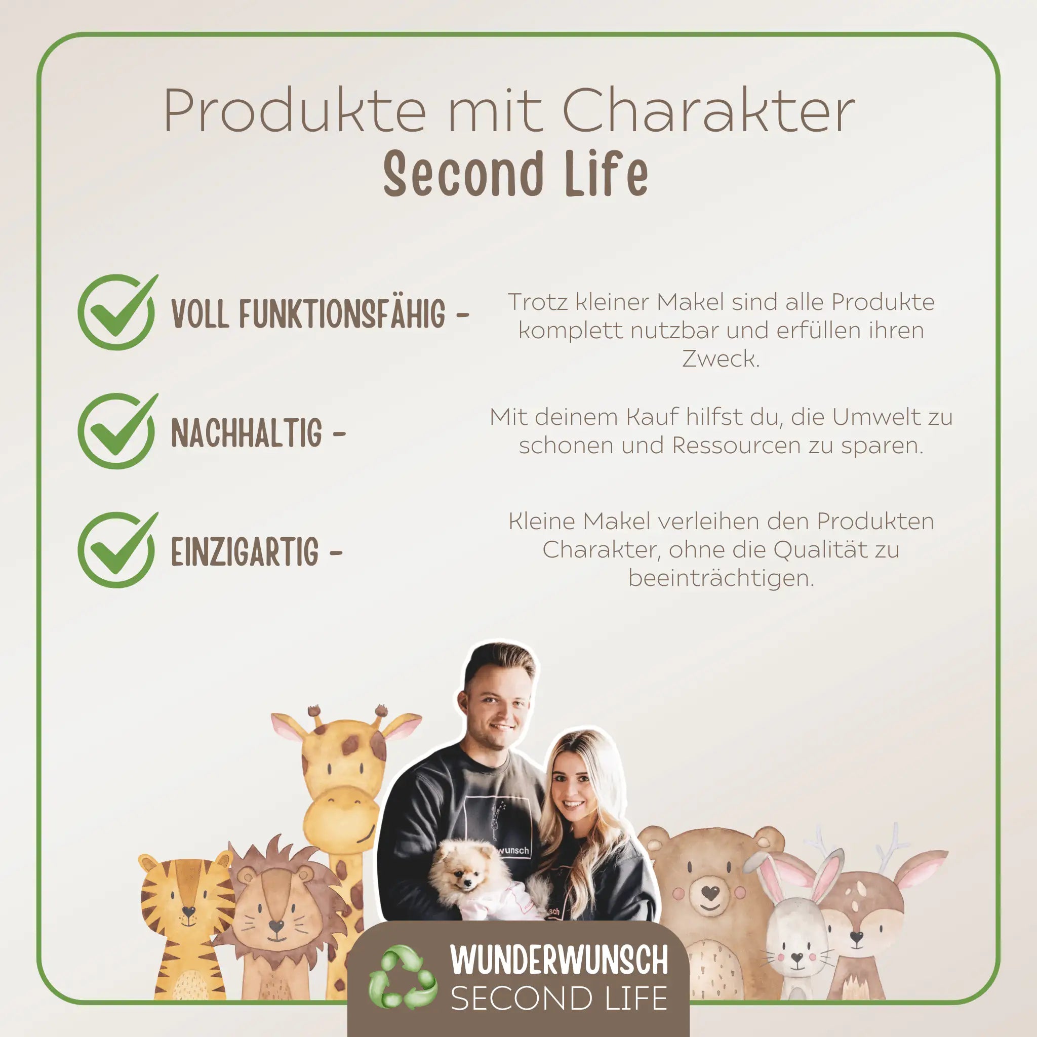 B - WARE Emaille Kindertasse - wunderwunsch