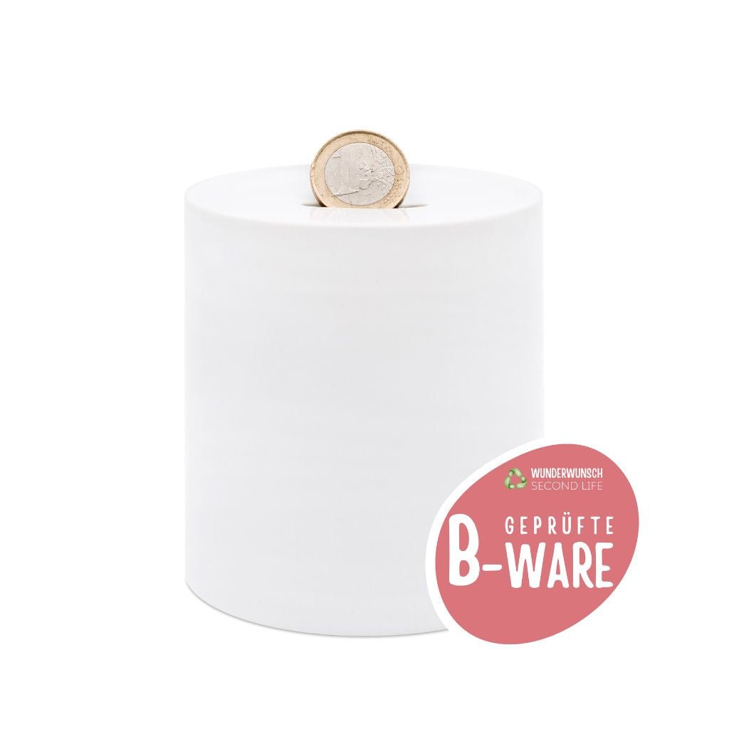 B - WARE Spardose aus Keramik - wunderwunsch