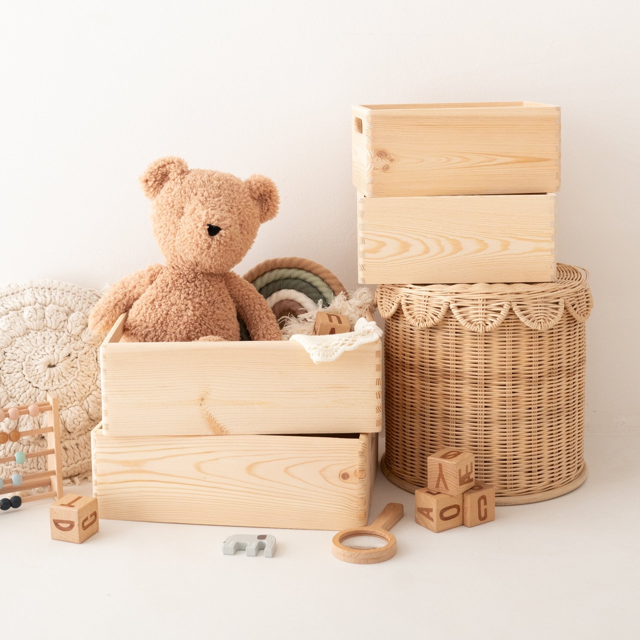 B - WARE Spielzeugkiste - wunderwunsch