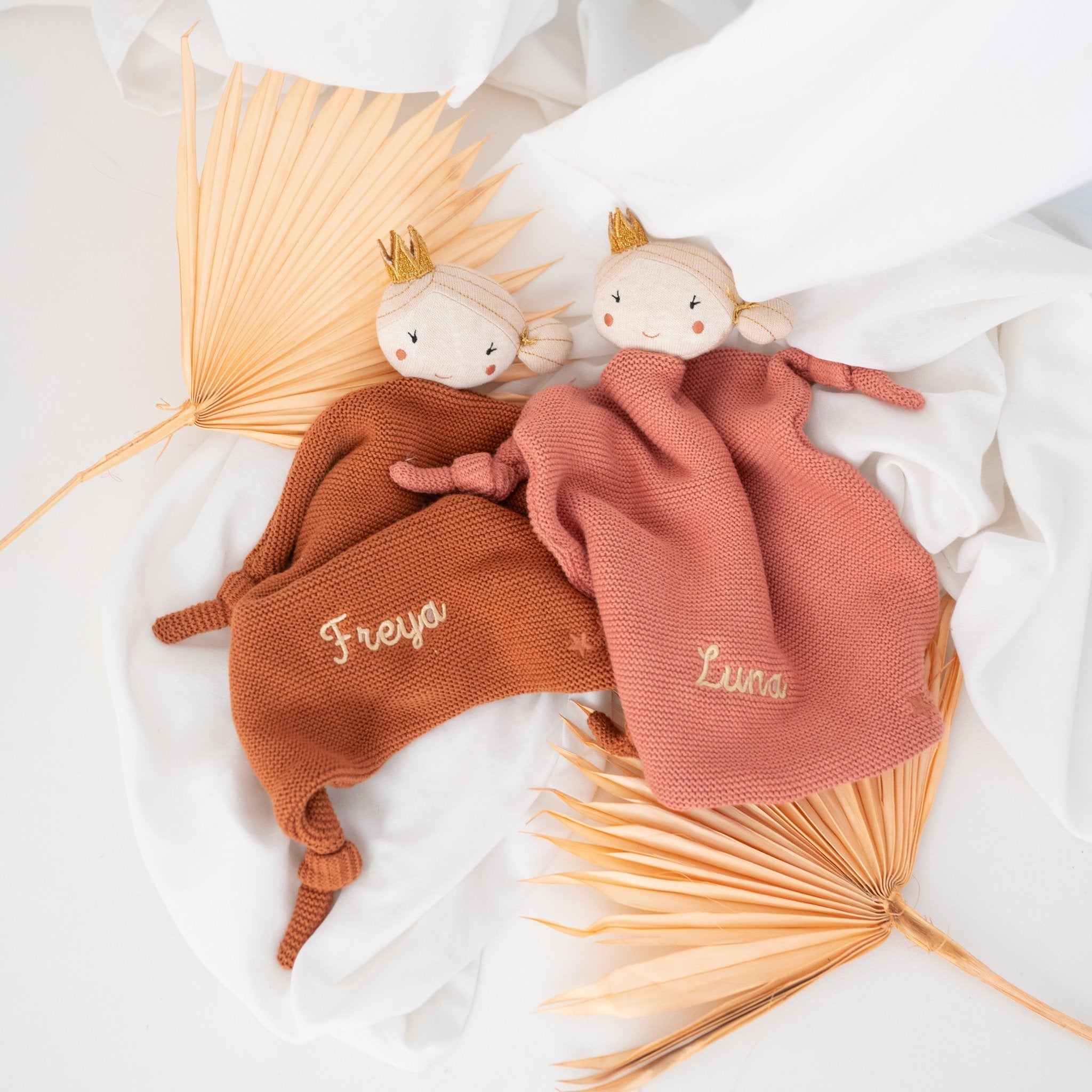BABY BELLO Prinzessin Schmusetuch personalisierbar - wunderwunsch
