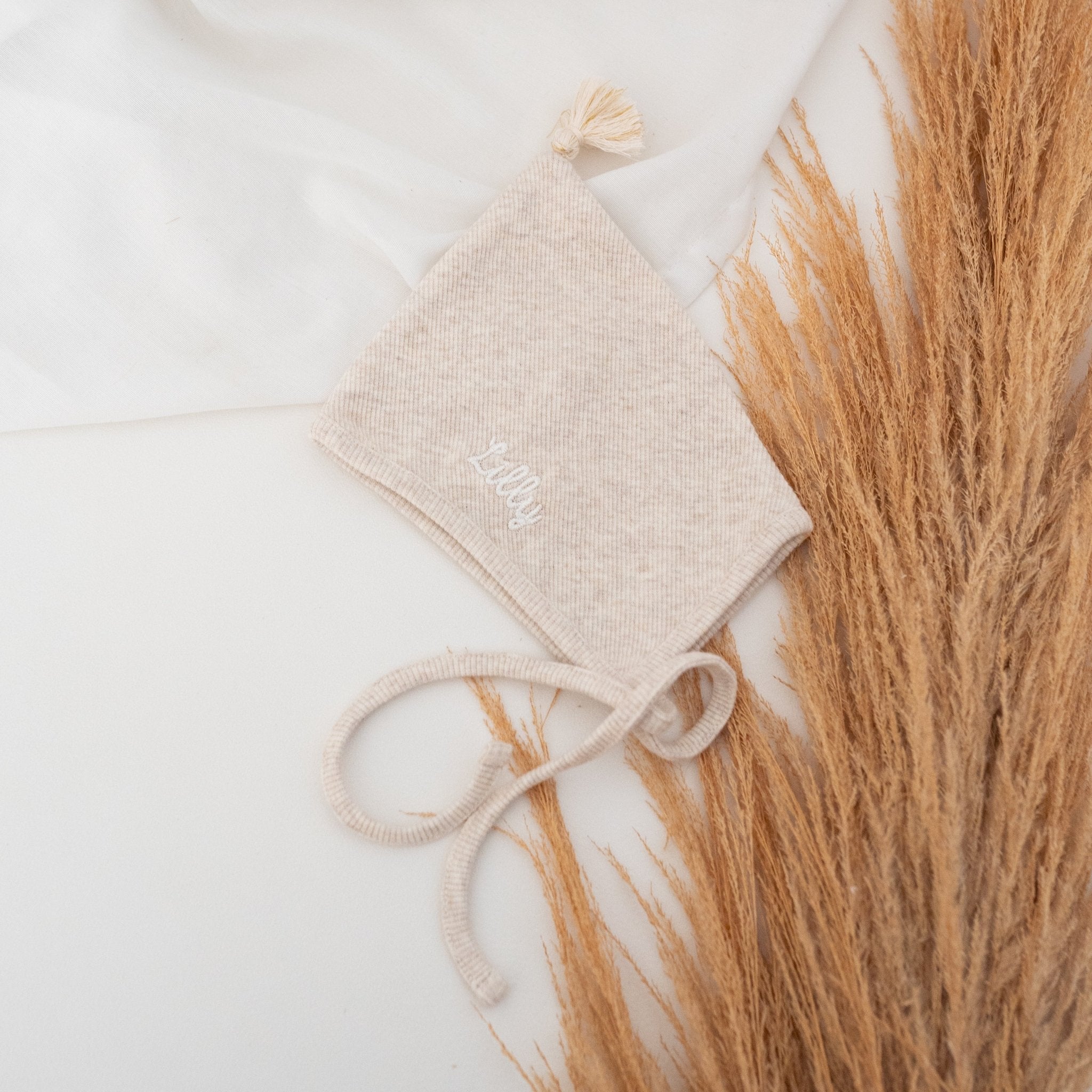 BABY BELLO Zipfelmütze - in hellbraun, beige, dunkelbraun & creme - wunderwunsch