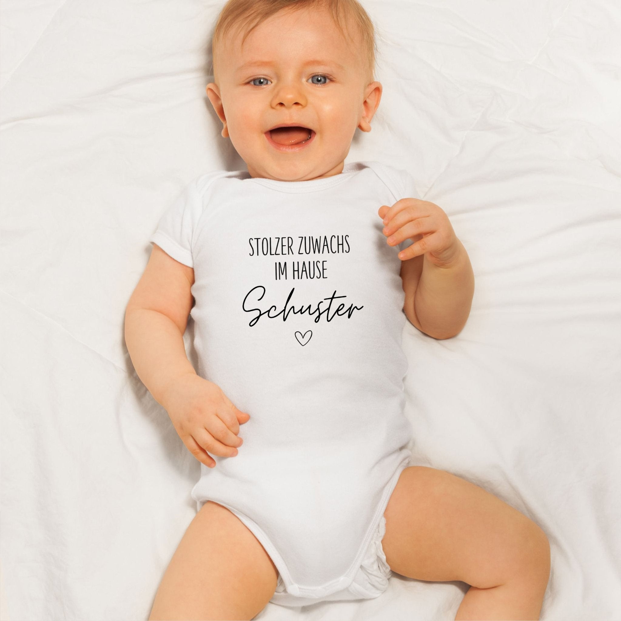 Baby Body "Stolzer Zuwachs" personalisiert - wunderwunsch