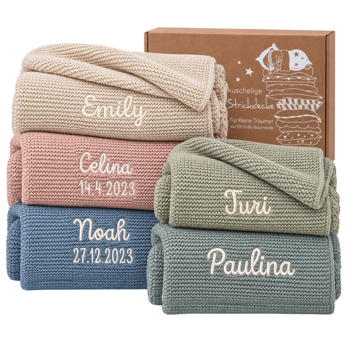 Personalisierte Heimtextilien Baby