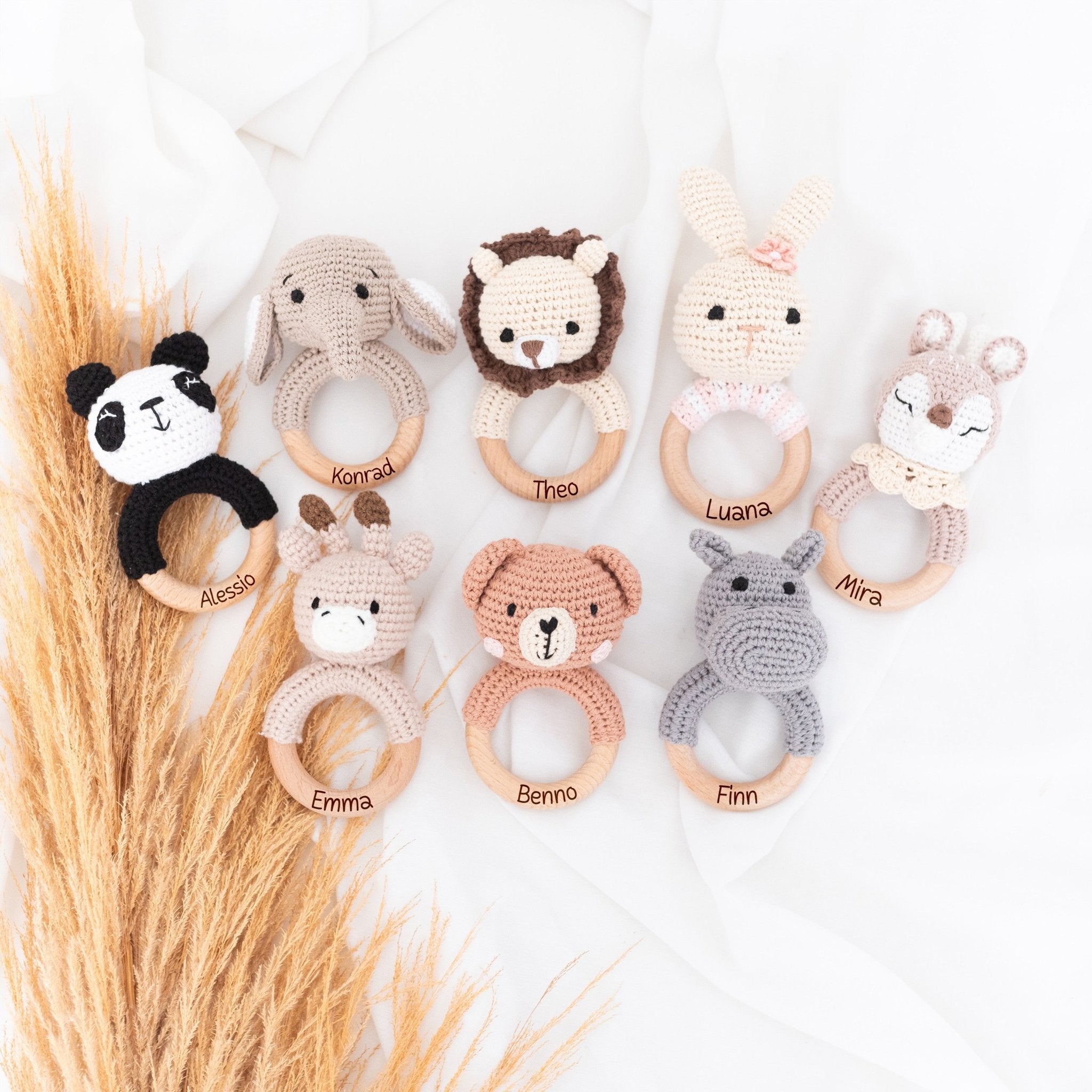 Babyrassel personalisiert - Eure Lieblinge - wunderwunsch