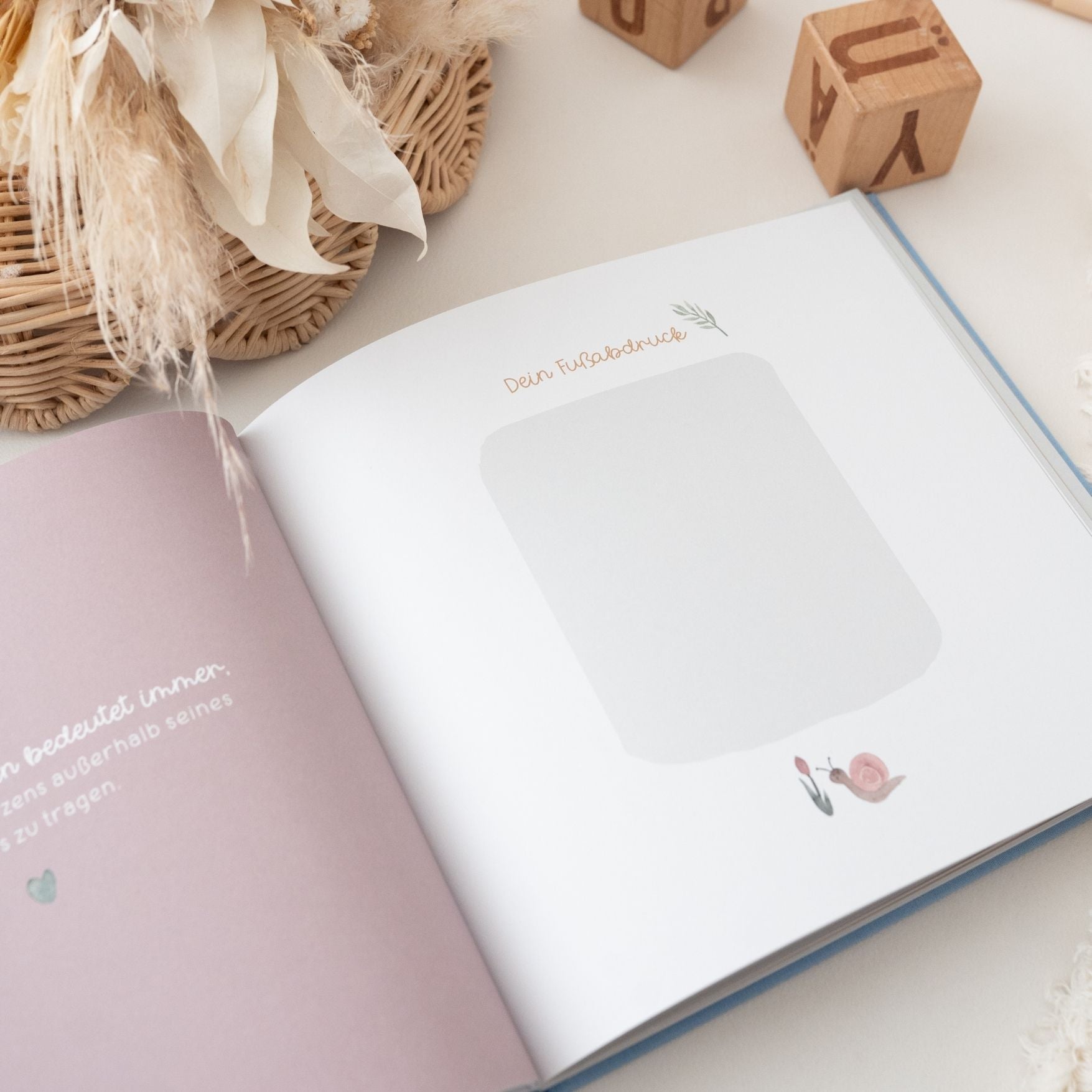 Babytagebuch „Wolke“ personalisierbar - wunderwunsch