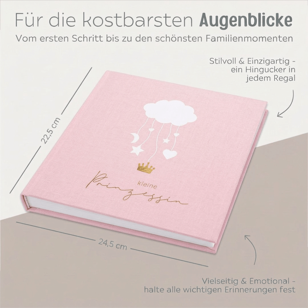 Babytagebuch „Wolke“ personalisierbar - wunderwunsch
