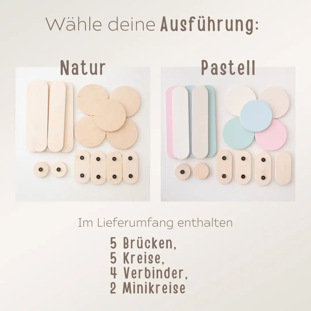 Balancespiel Set aus Holz - wunderwunsch