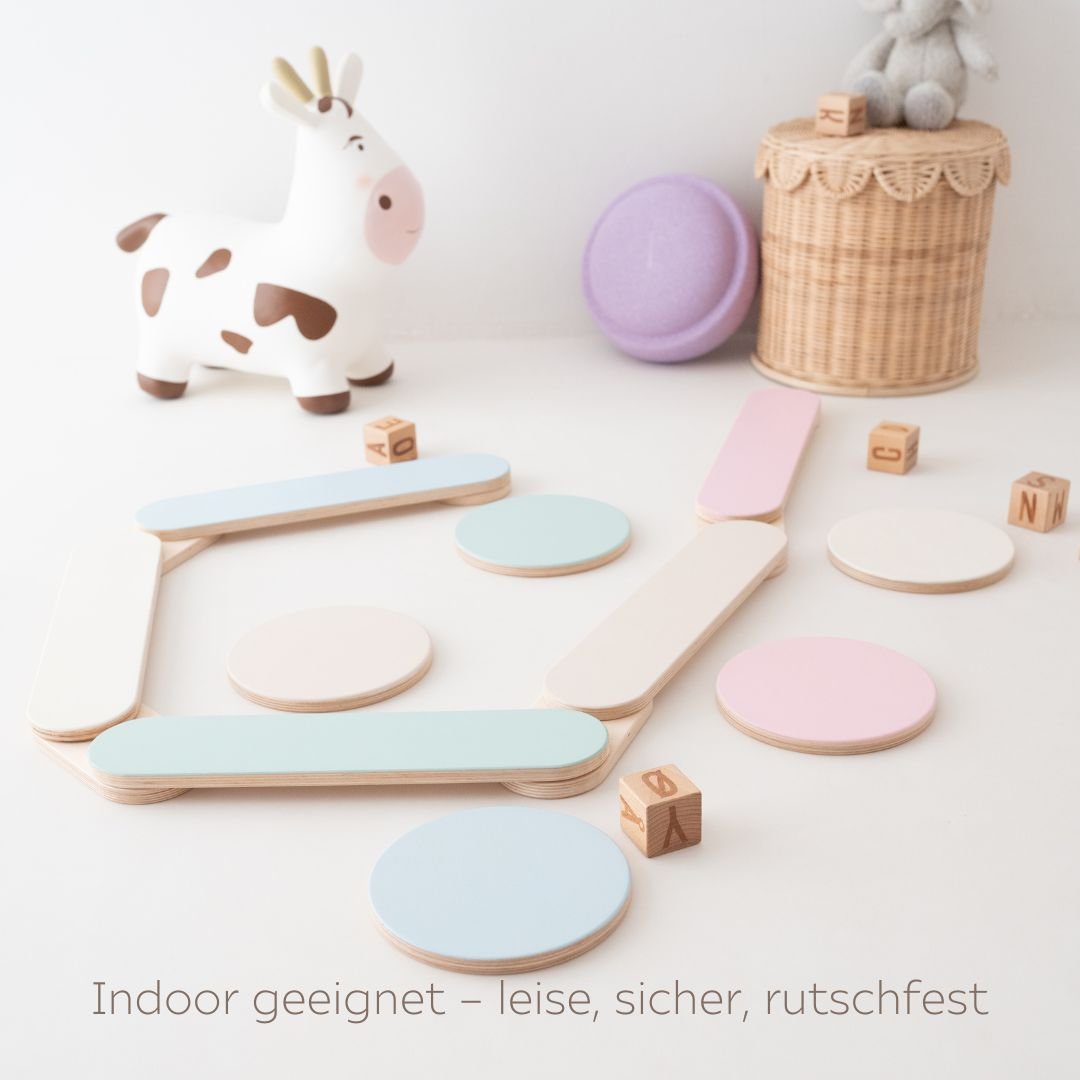 Balancespiel Set aus Holz - wunderwunsch