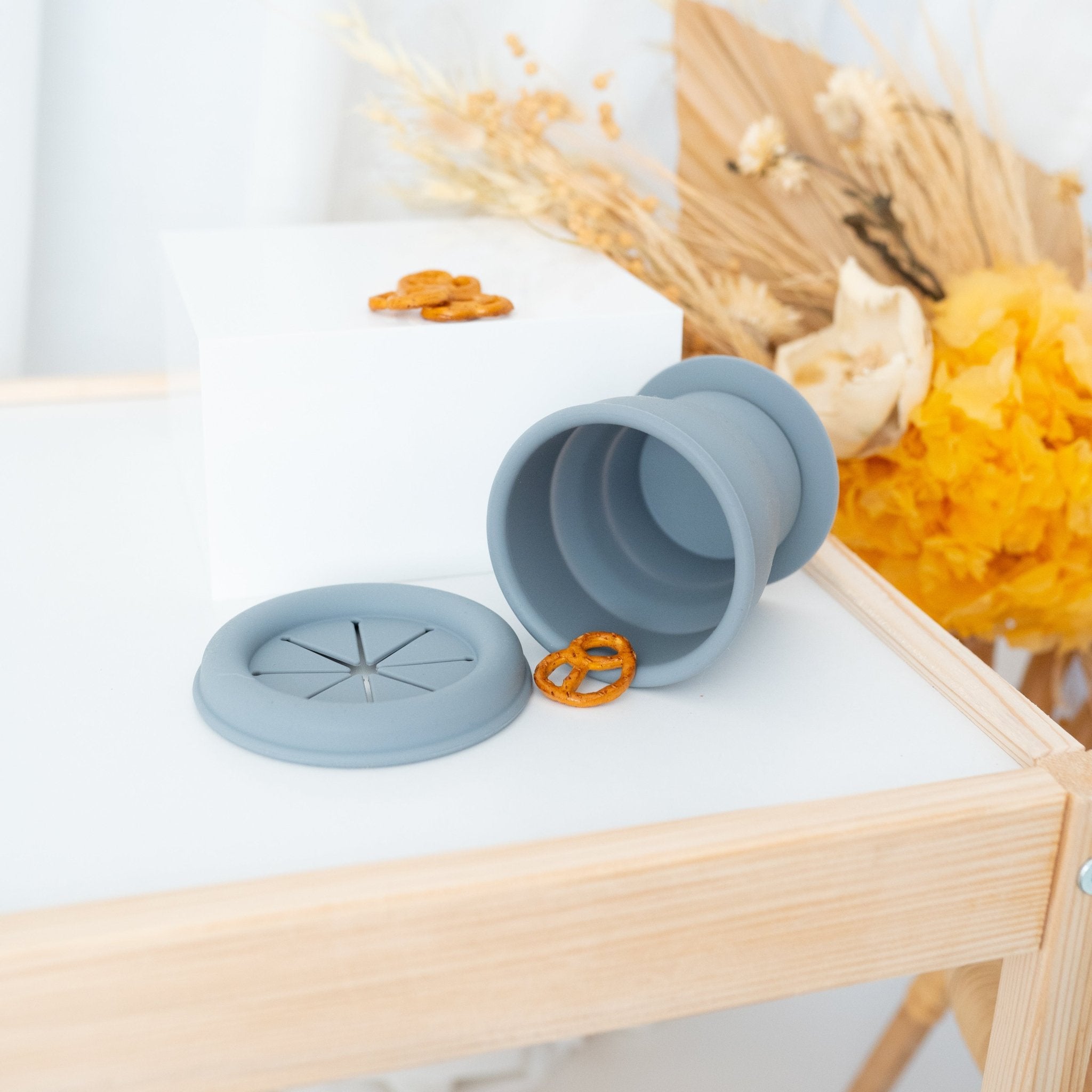 BAMBINO faltbarer Snackbecher personalisiert - wunderwunsch