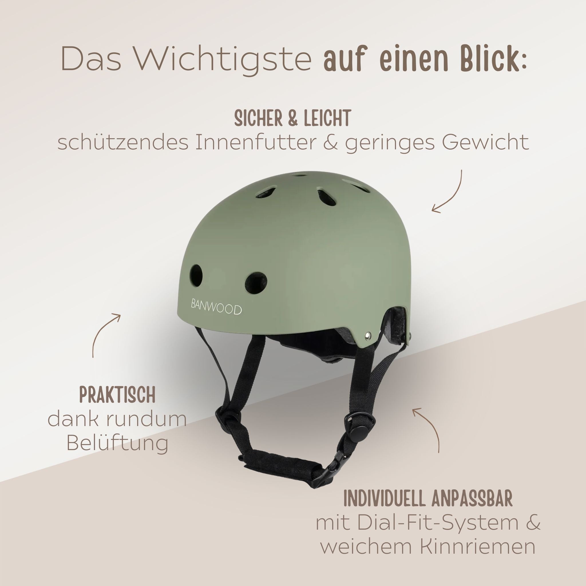 BANWOOD Kinderhelm personalisierbar - wunderwunsch