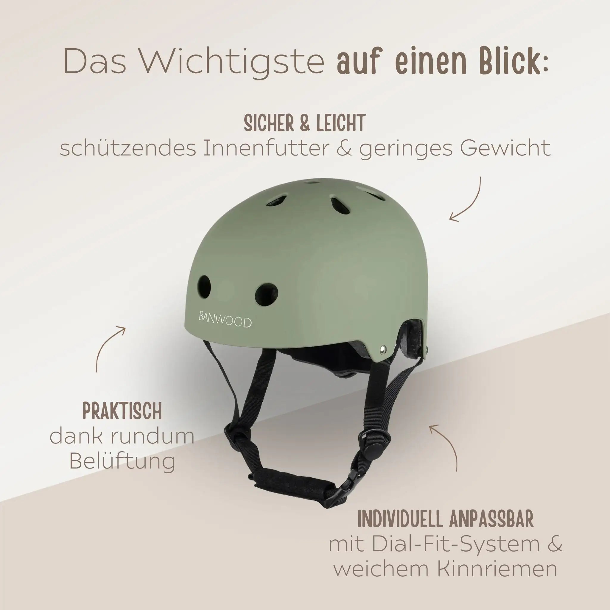 BANWOOD Kinderhelm personalisierbar - wunderwunsch