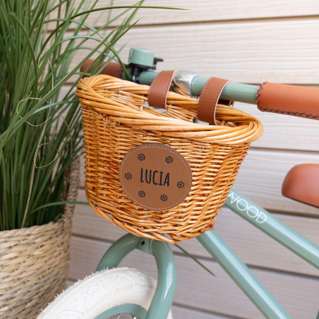 BANWOOD Laufrad mit personalisierbaren Patch - wunderwunsch