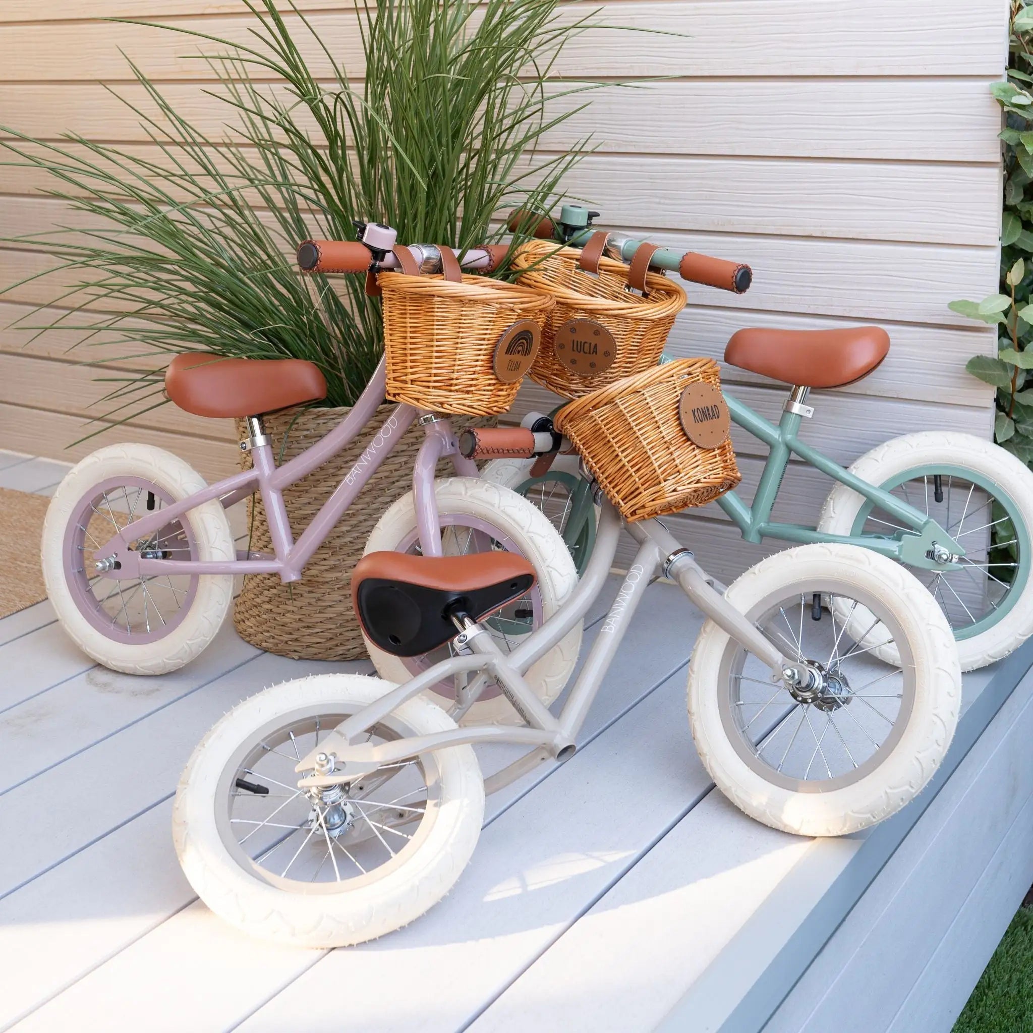 banwood kinderfahrrad 12 zoll BANWOOD Laufrad mit personalisierbaren Patch