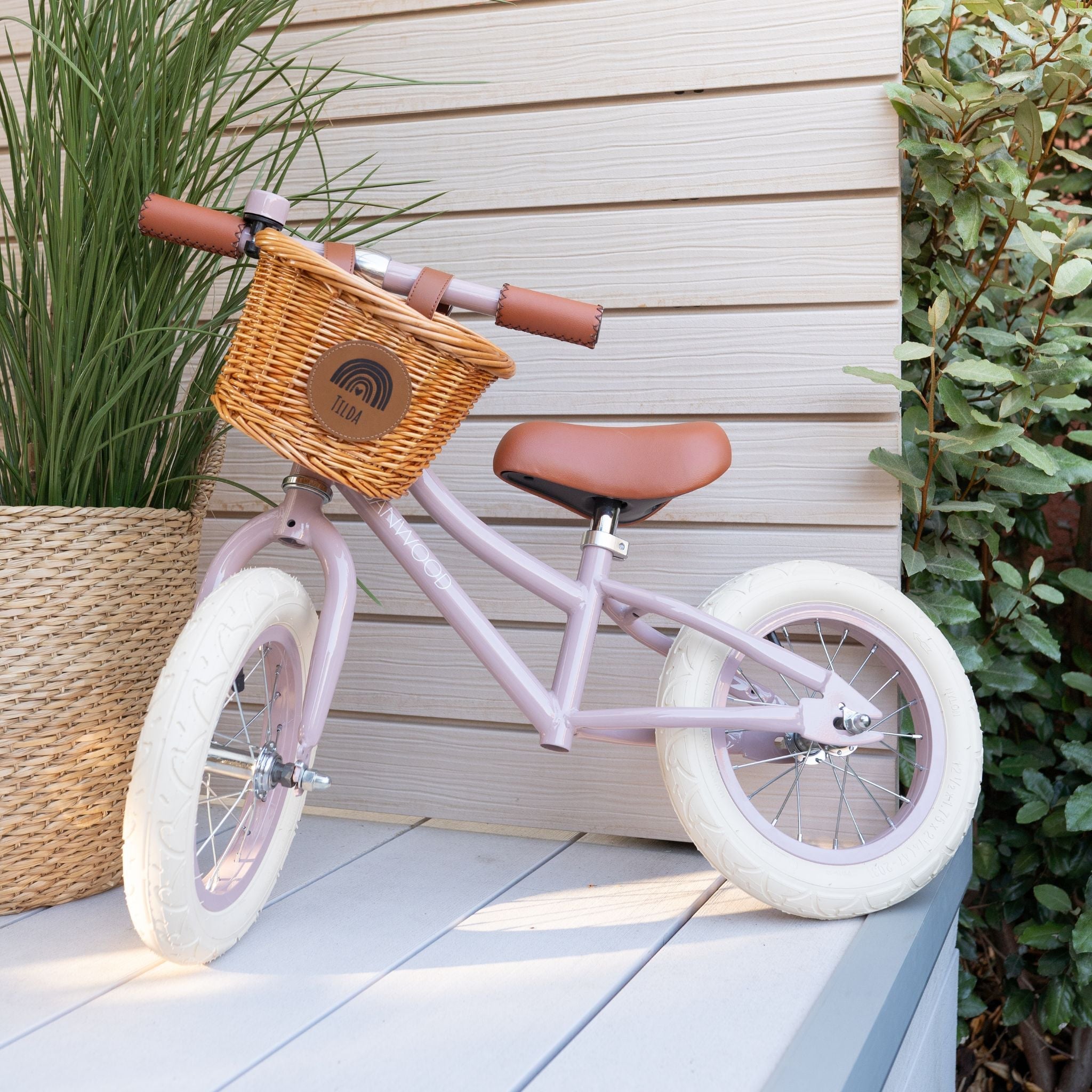 BANWOOD Laufrad mit personalisierbaren Patch - wunderwunsch