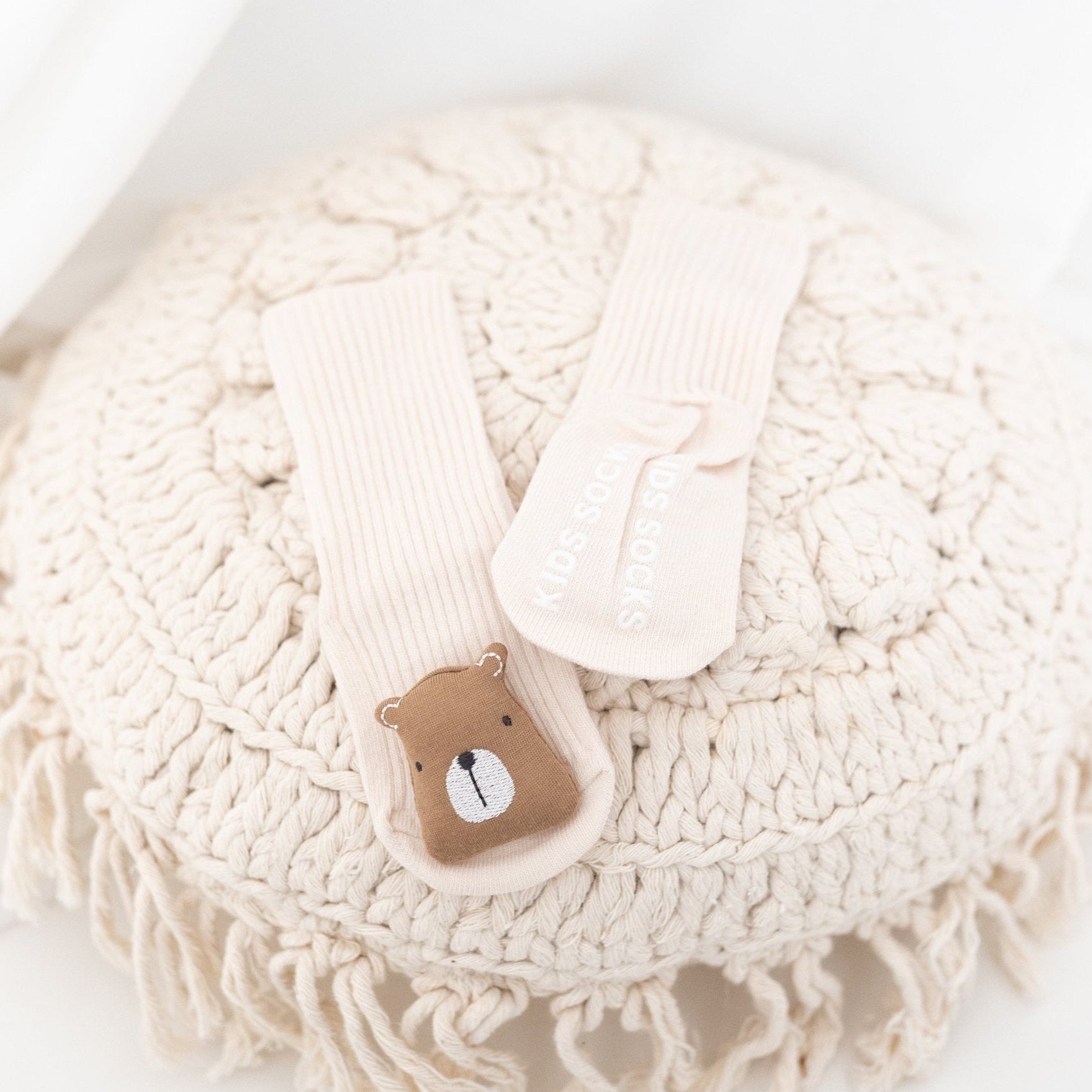 Baumwollsöckchen mit Stoppern 0 - 6 Monate - Bär, Koala, Elefant - wunderwunsch